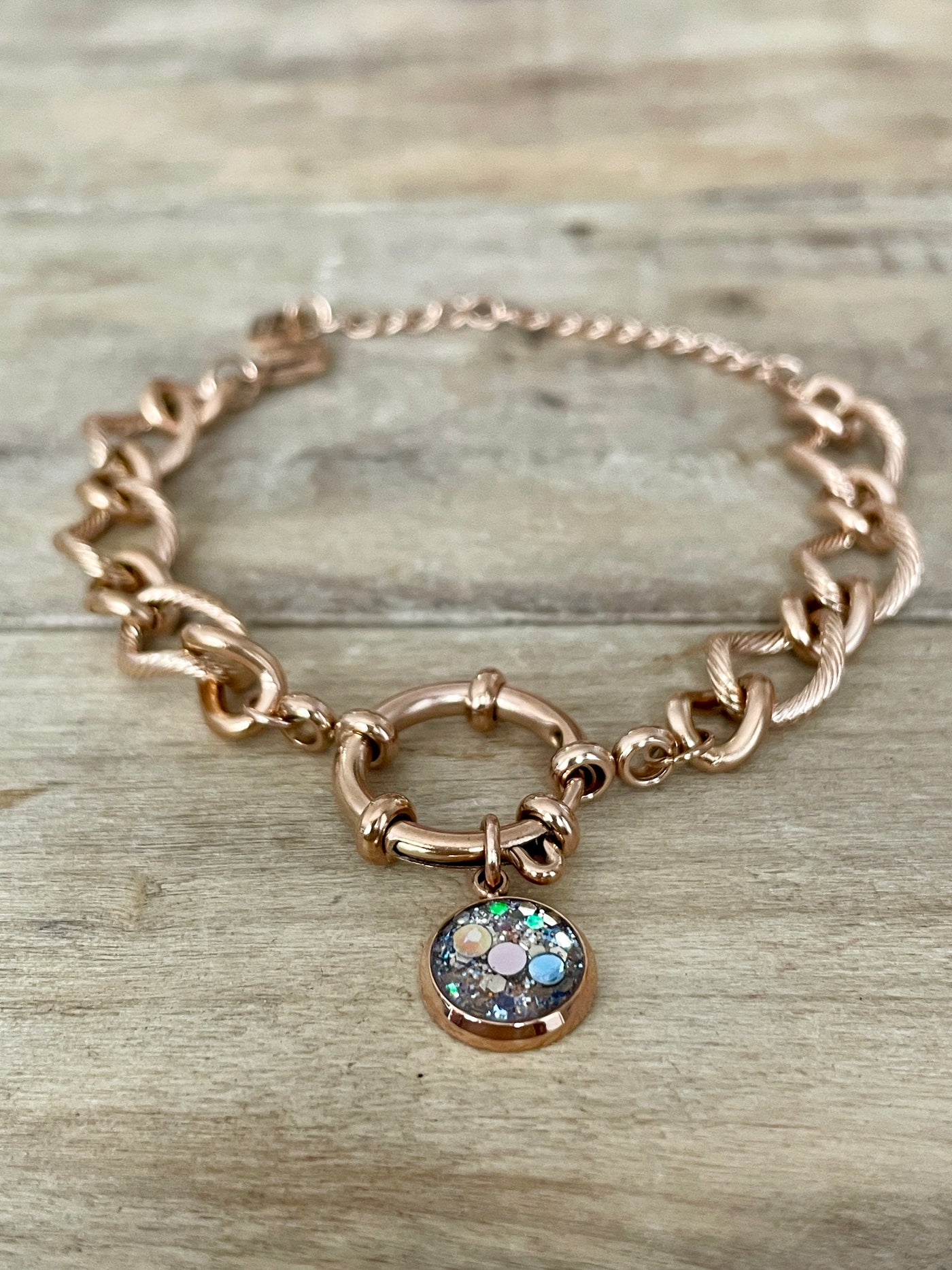 Bracelet doré PUMPKIN FALL CALYPSO Enfant intérieur