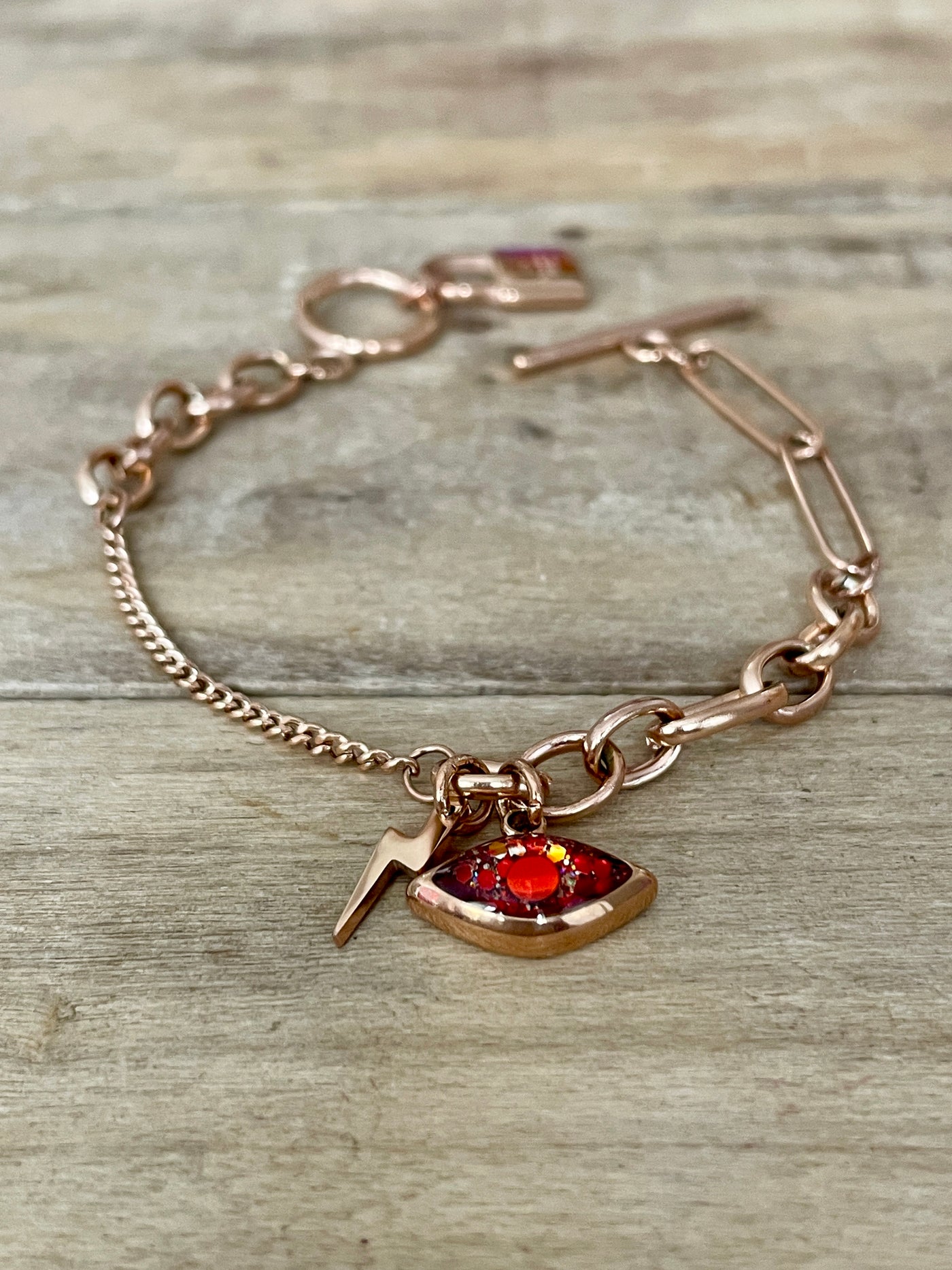 Bracelet or rose UNLOCK Choc émotionnel