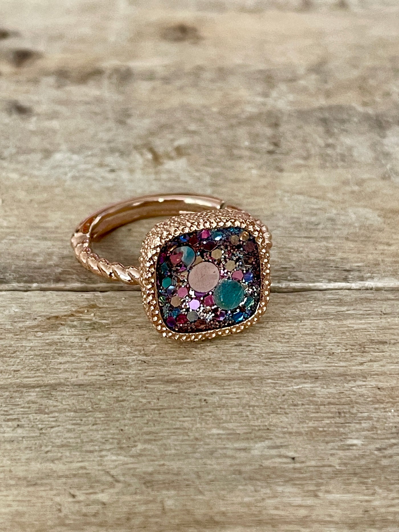 Bague or rose MONROE Crise émotionnelle