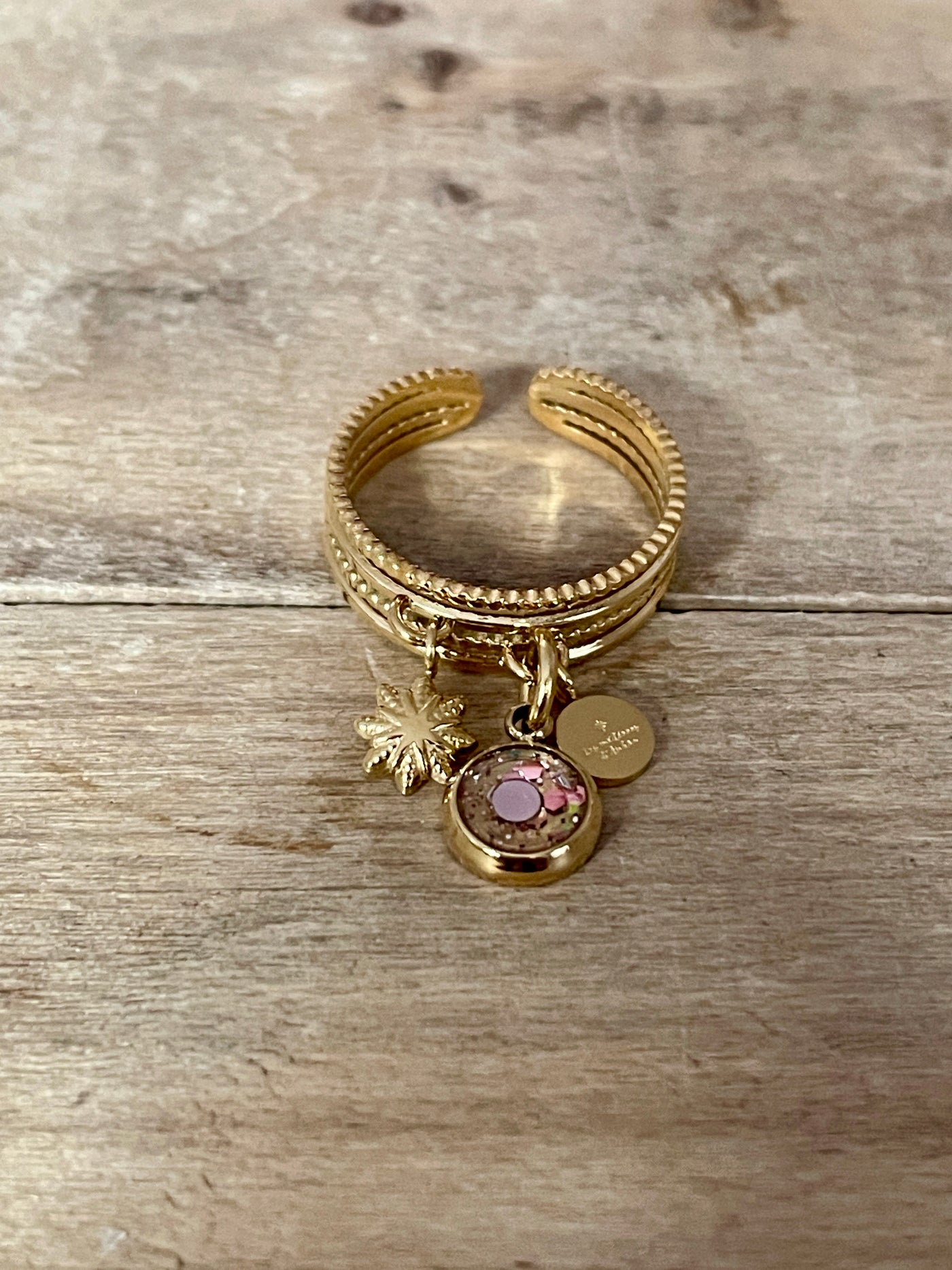 Bague doré STELLA Enfant intérieur