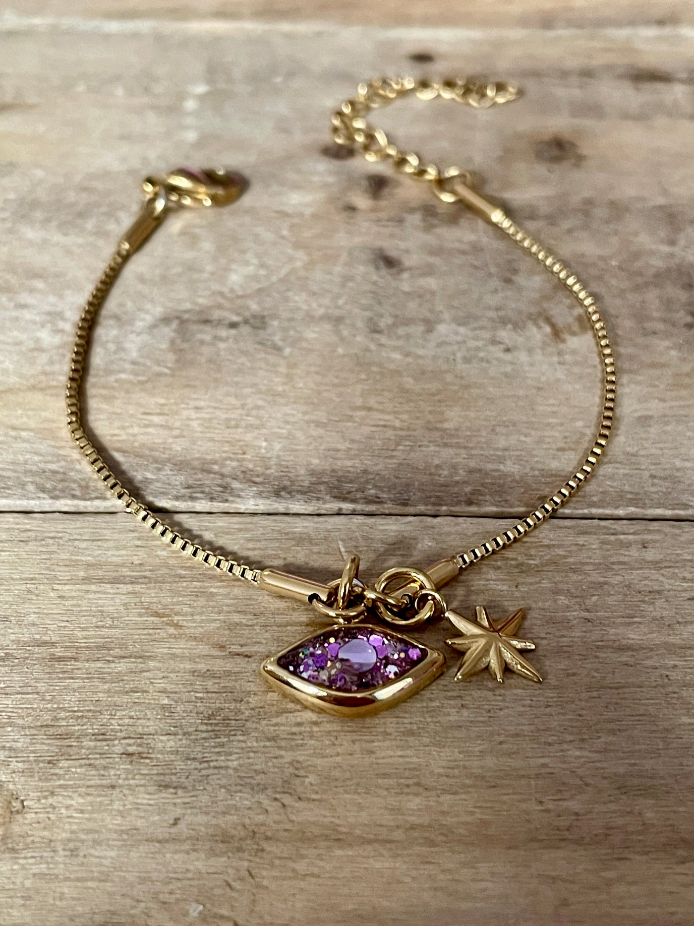 Bracelet doré HANOI Chakra gorge