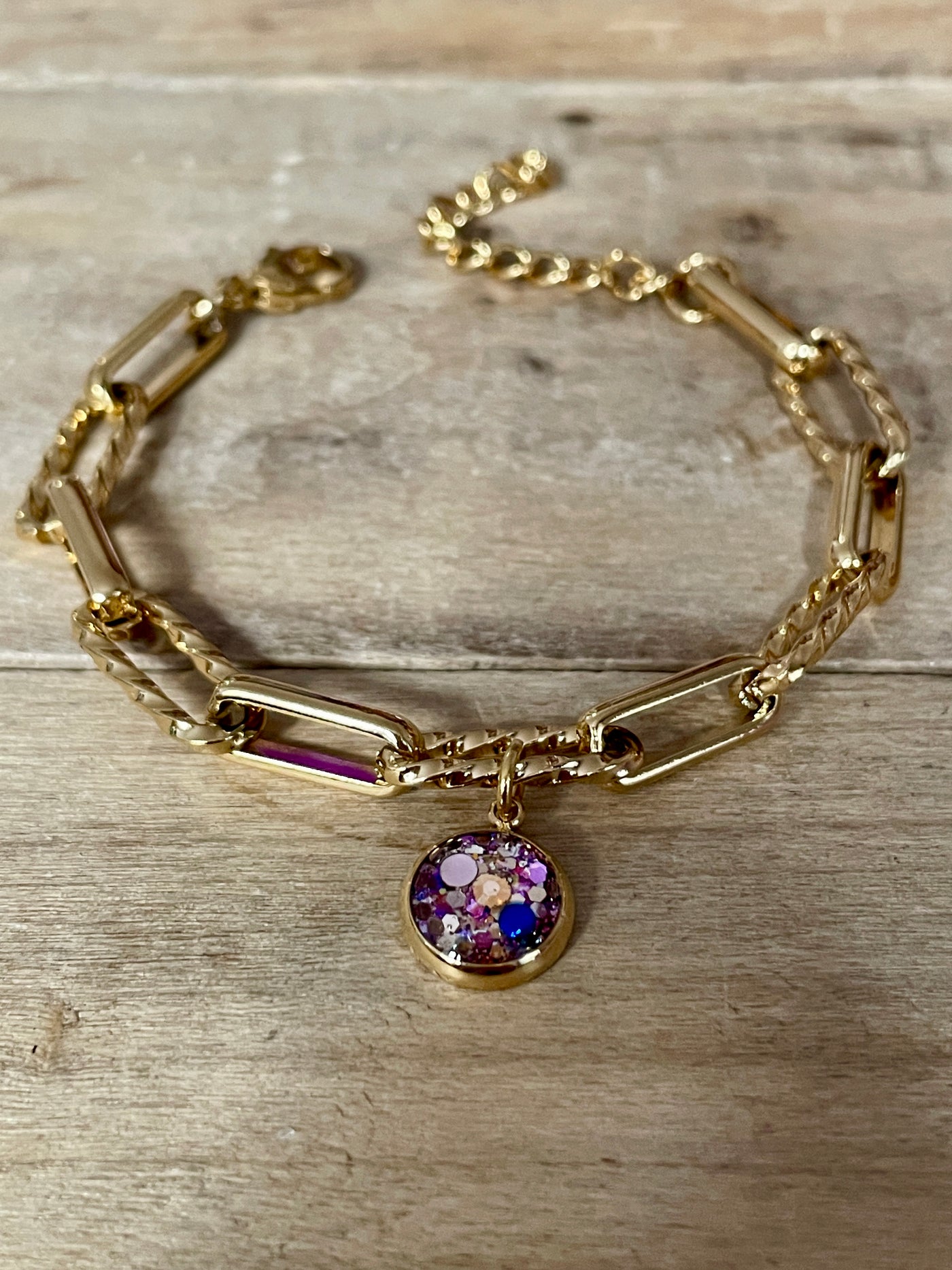 Bracelet doré GRÂCE Chakra racine