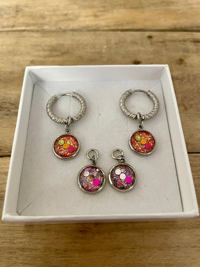 Boucles d'oreilles argentées SANTORINI Je mérite