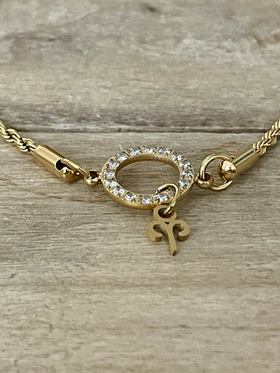 Bracelet doré AURORA Lâcher prise