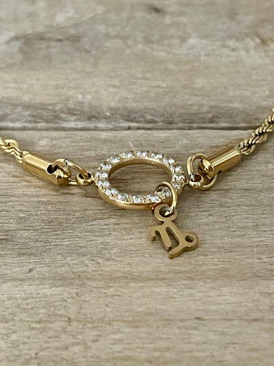 Bracelet doré AURORA Souffrance amoureuse