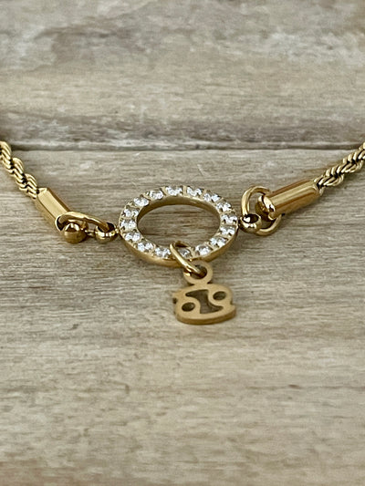 Bracelet doré AURORA Détachement amoureux