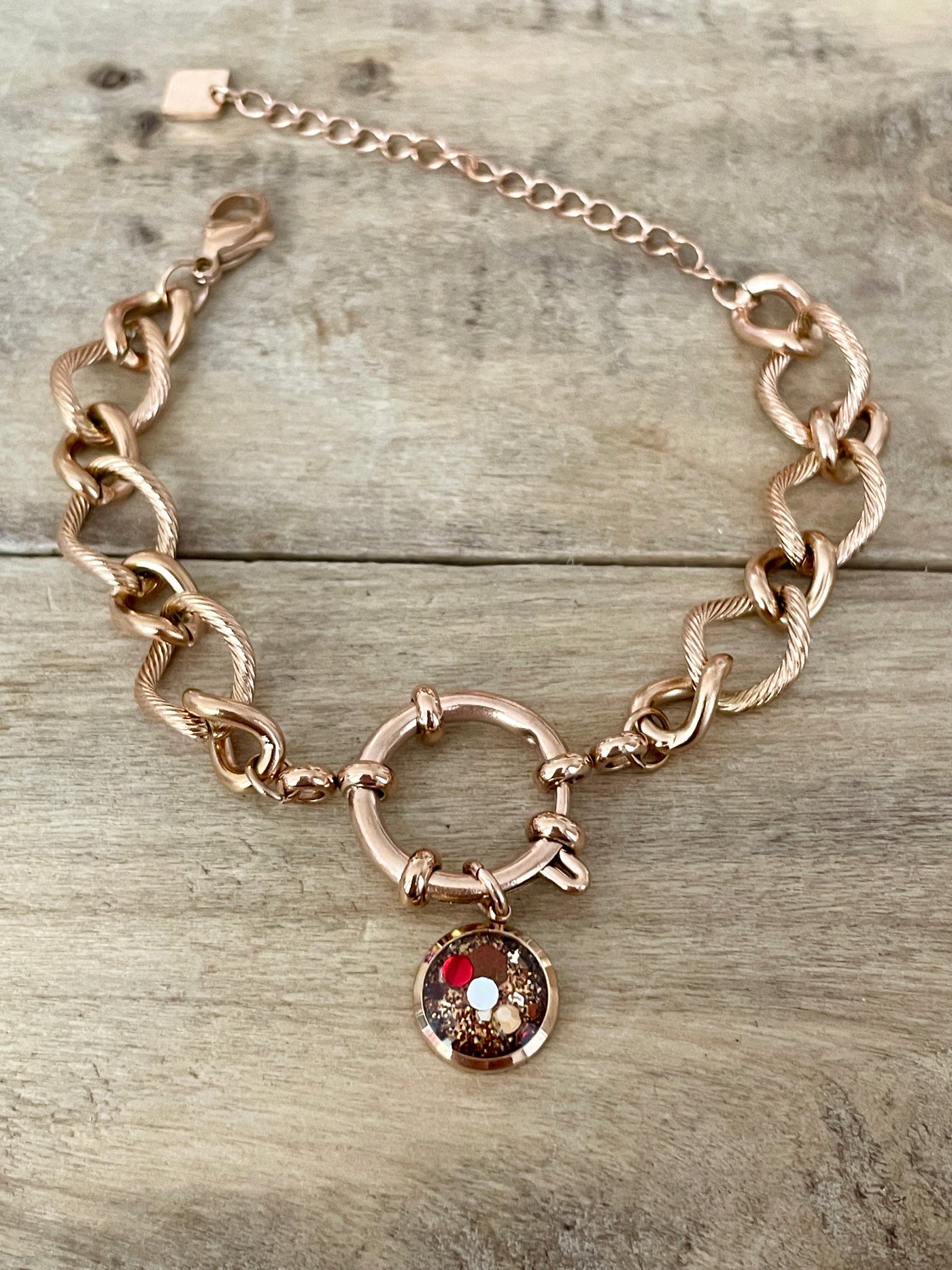 Bracelet or rose CALYPSO Phénix
