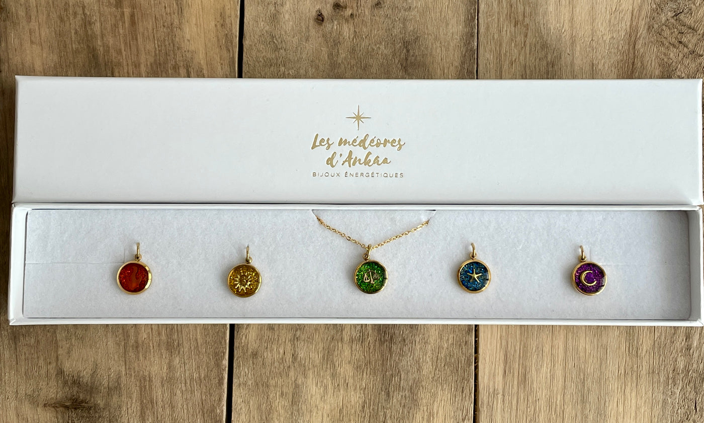 Collection " MYSTIC ACADEMIE" enfant les 5 Amulettes