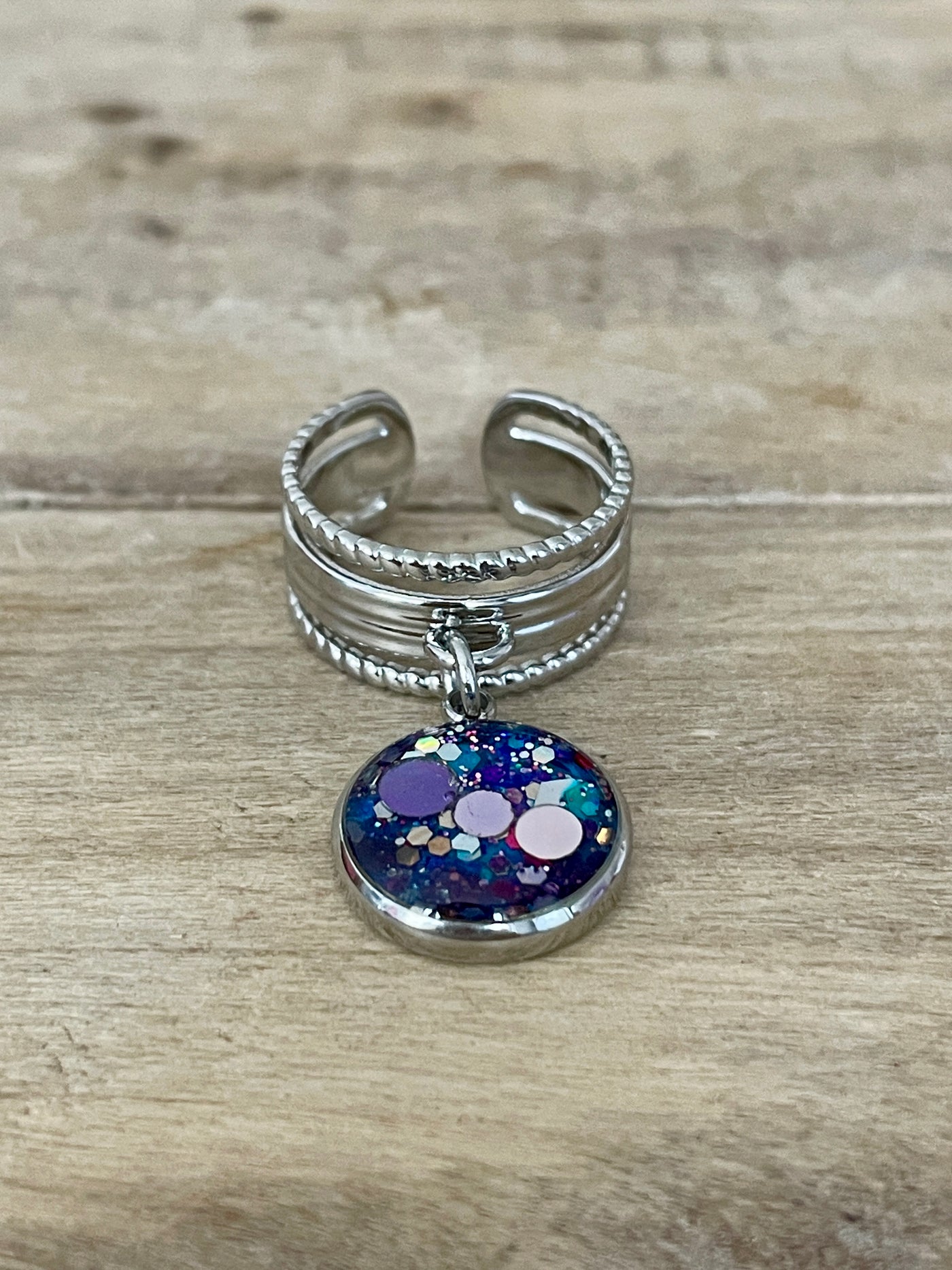 Bague argentée ALMA Crise émotionelle