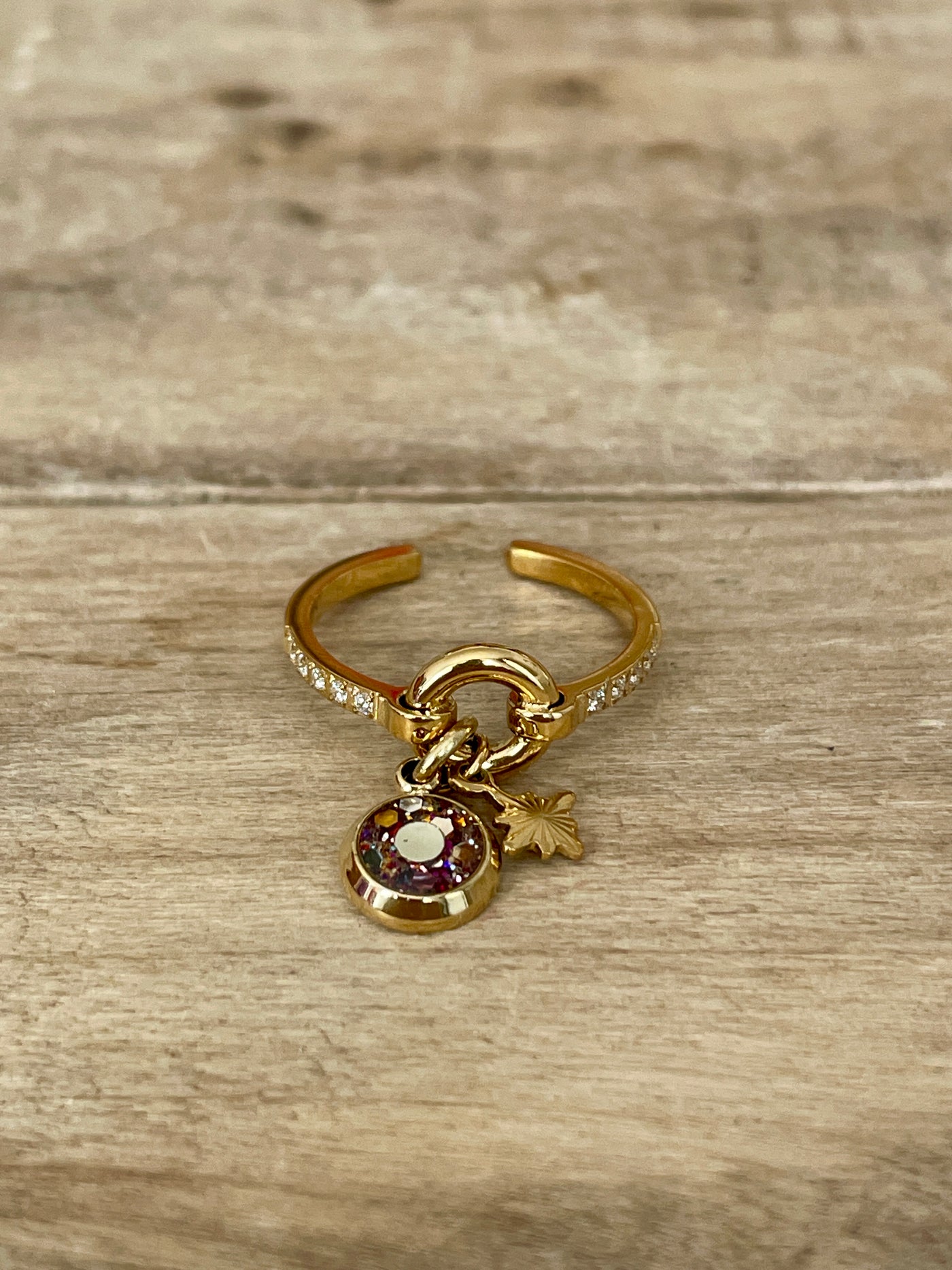 Bague doré AURORA Alignement mission de vie