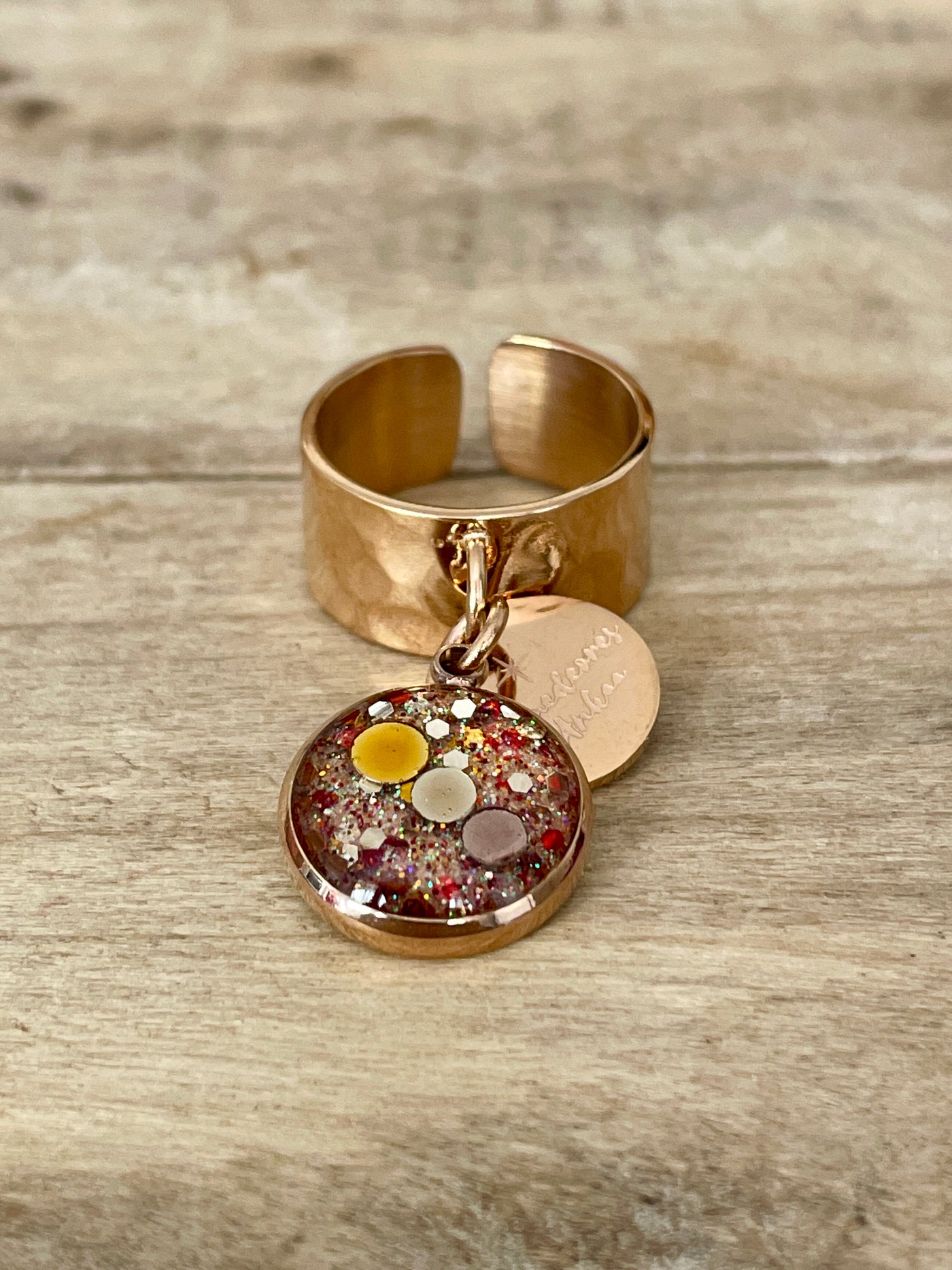 Bague doré GEORGIA Féminin sacré