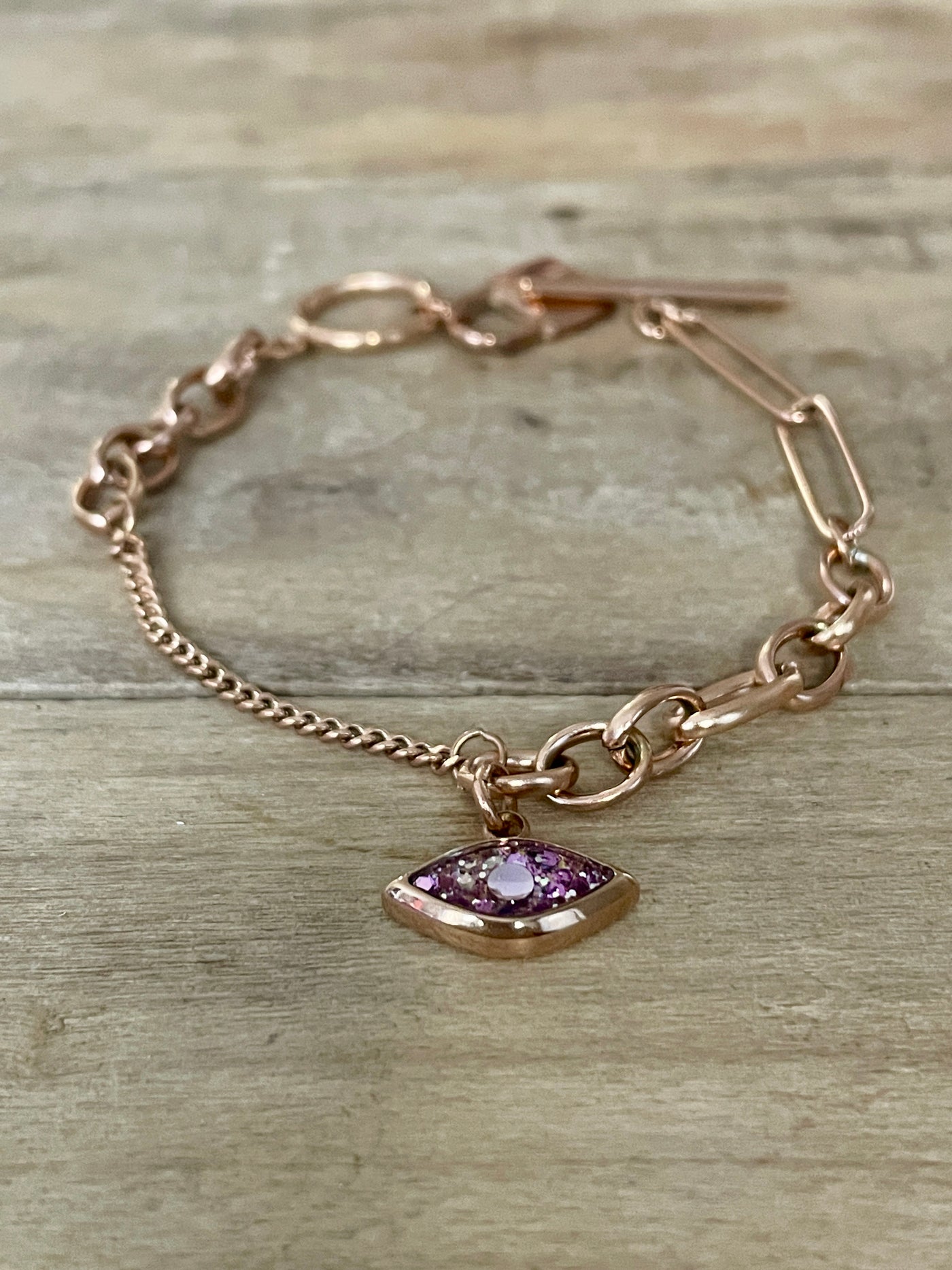 Bracelet or rose UNLOCK Blessure d'Abandon