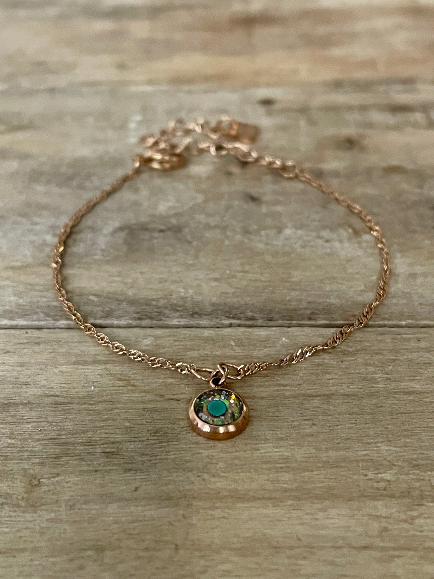 Bracelet or rose NAÏA Chakra racine