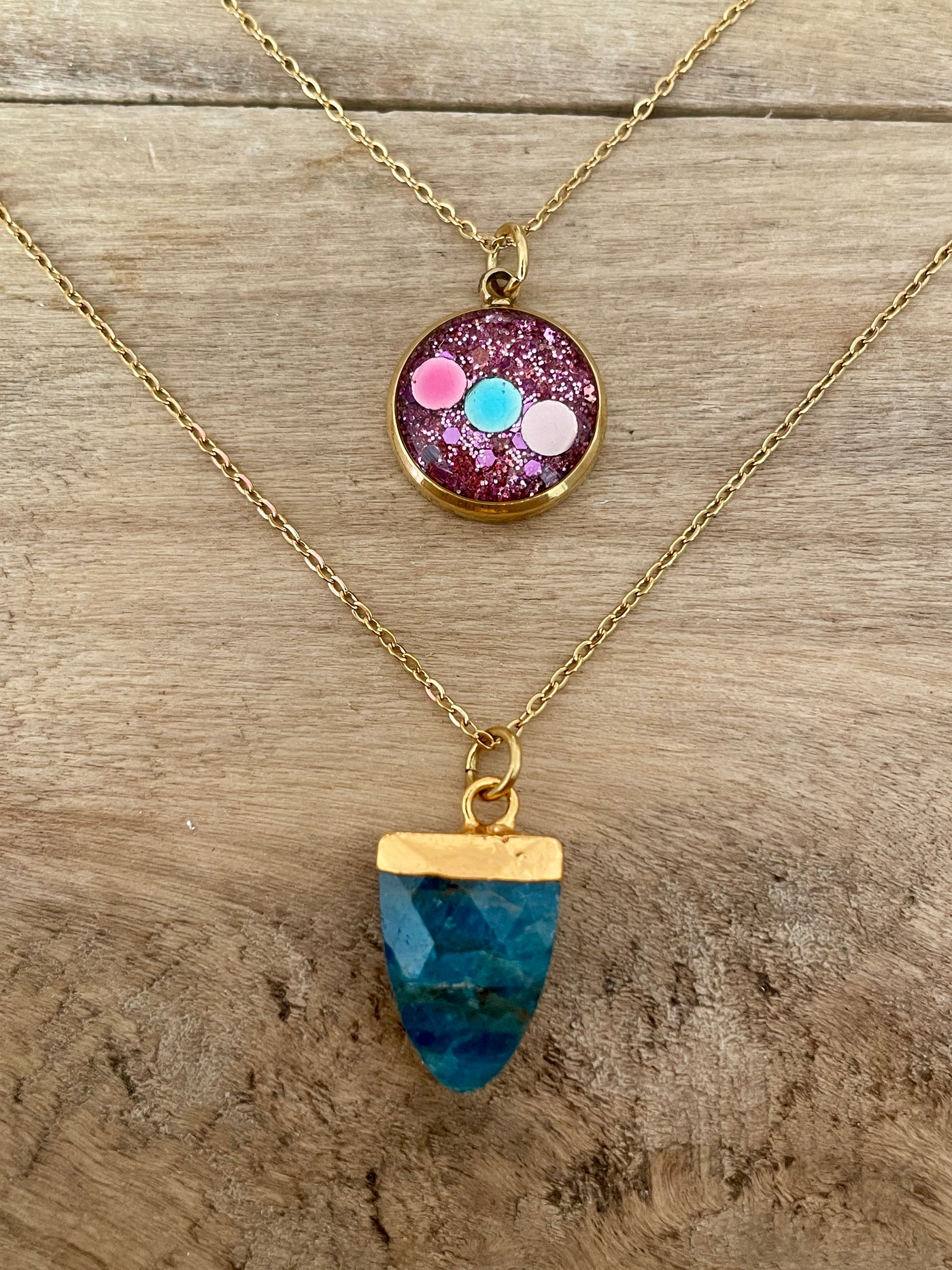 EASYCLIP doré LAPIS LAZULI Cut & Leave