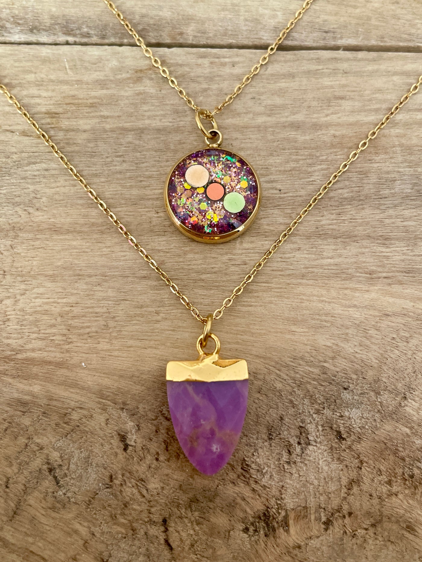 EASYCLIP doré SUGILITE Chakra sacré reset