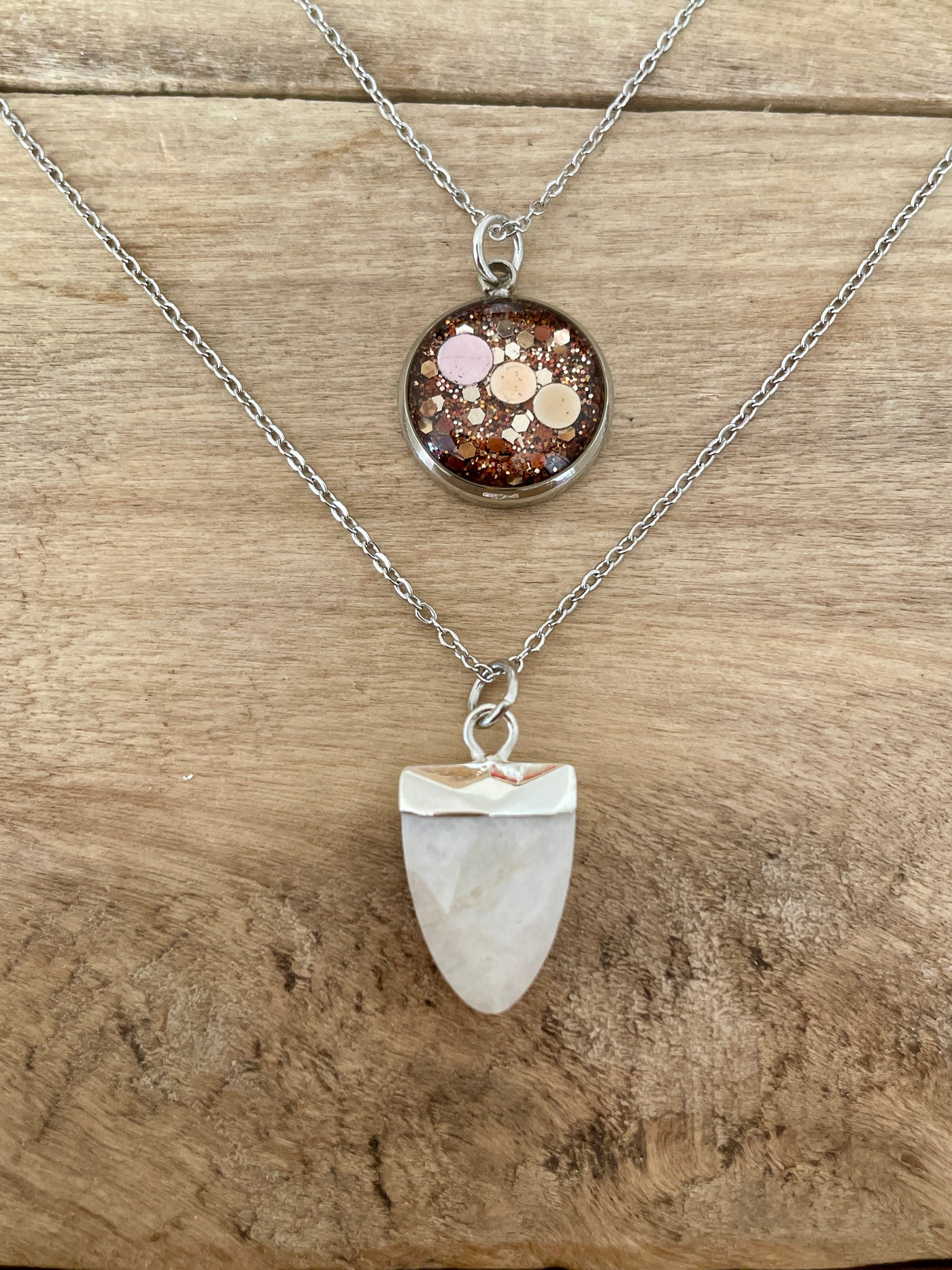 EASYCLIP argenté PIERRE DE LUNE Angoisses et peurs