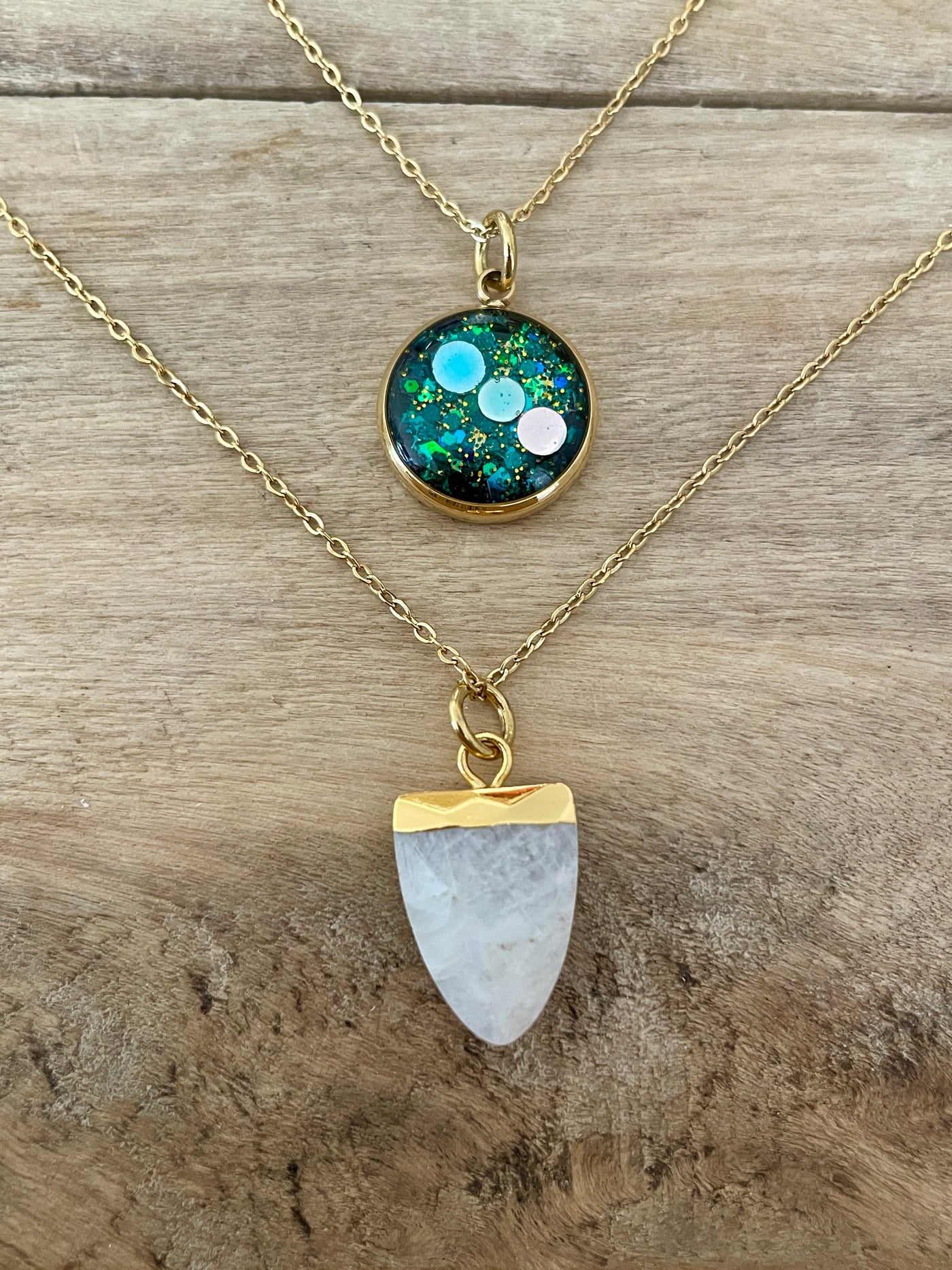 EASYCLIP doré PIERRE DE LUNE Apaisement des émotions