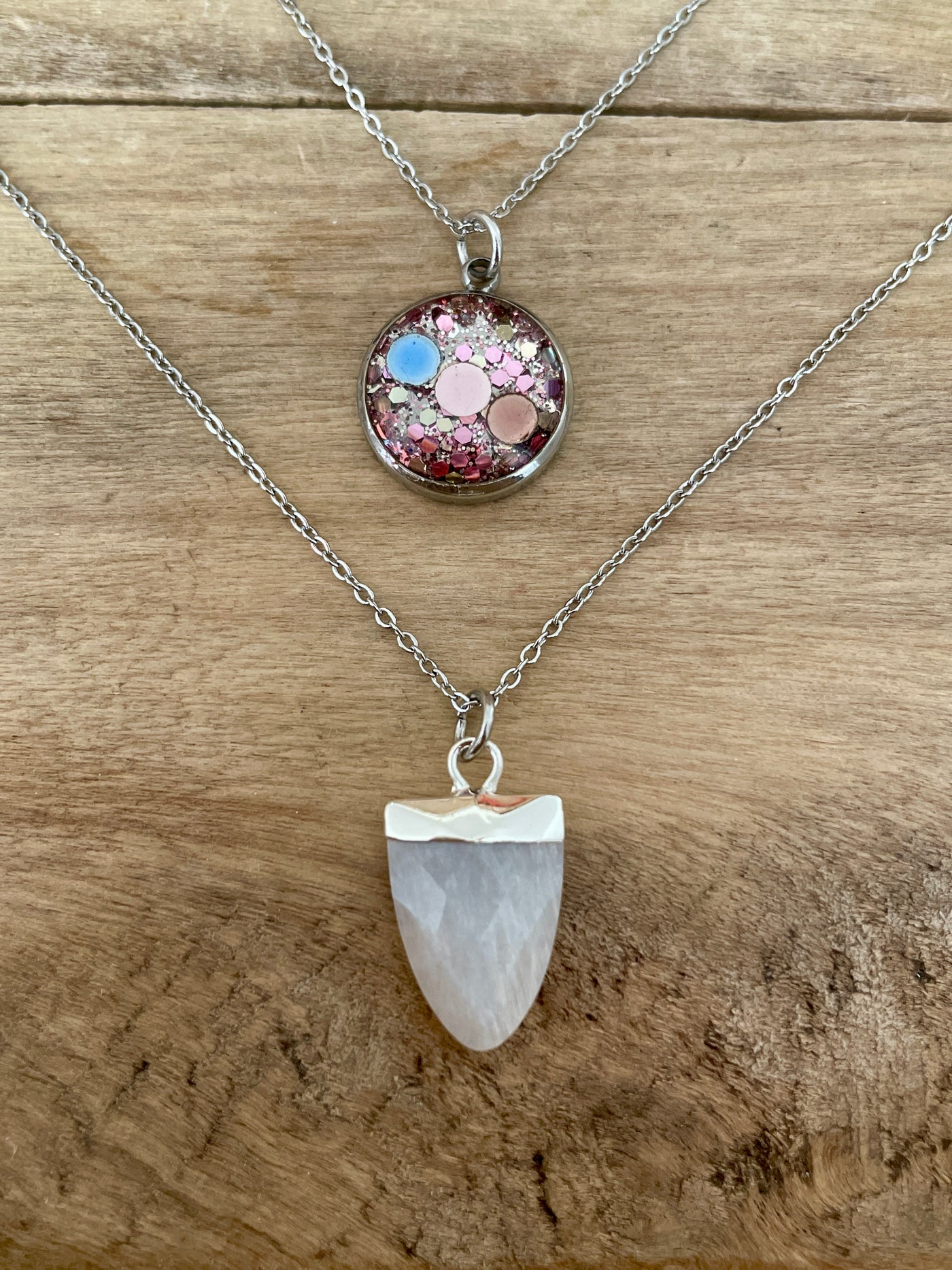 EASYCLIP Argenté PIERRE DE LUNE Je mérite