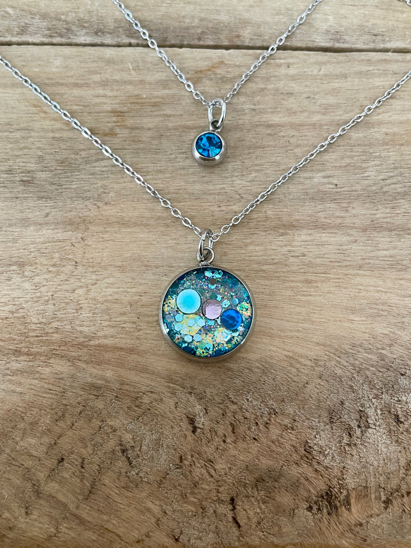 EASYCLIP Argenté CHIARA Nuit noire de l'âme