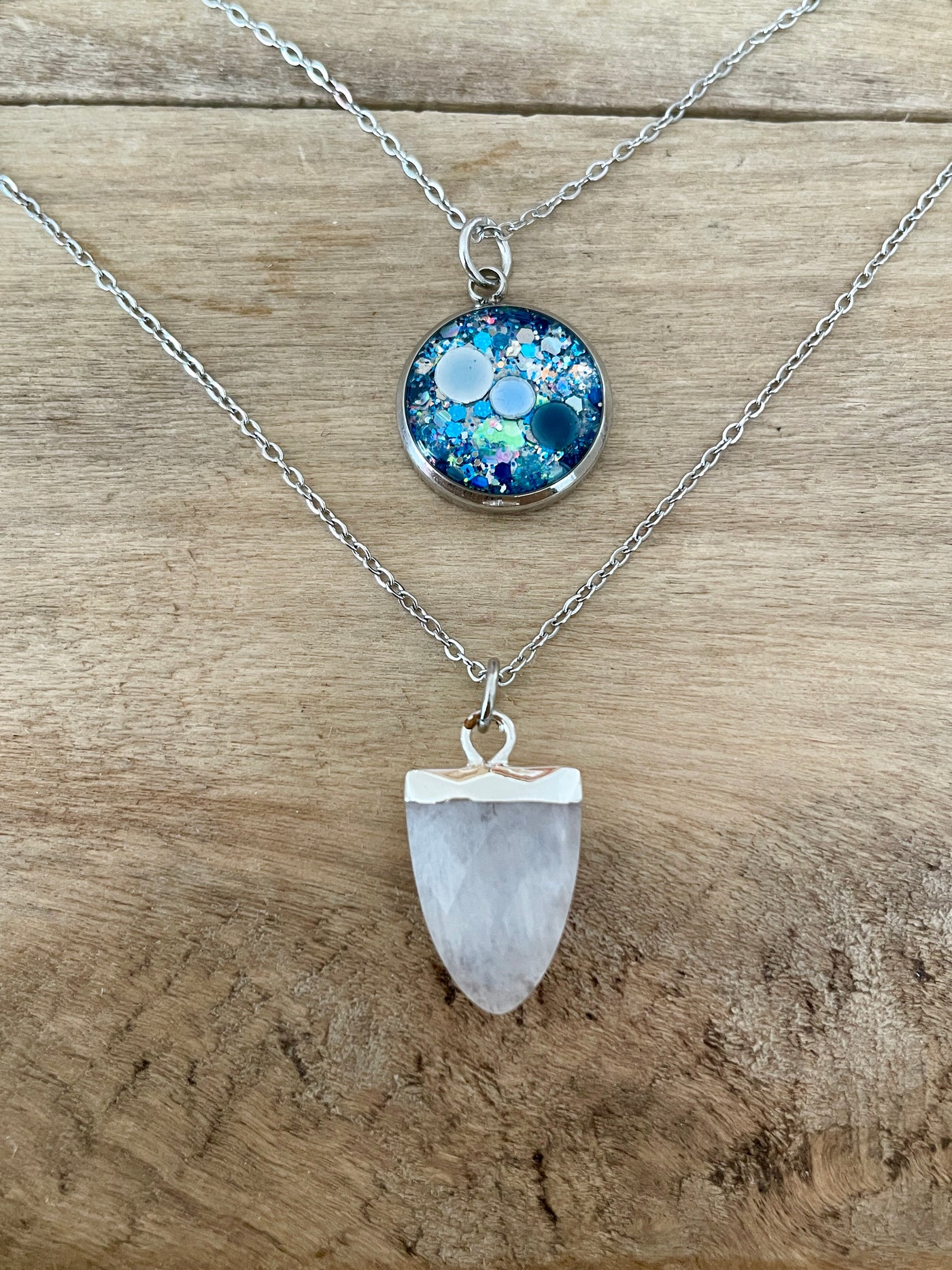 EASYCLIP Argenté PIERRE DE LUNE Lâcher prise