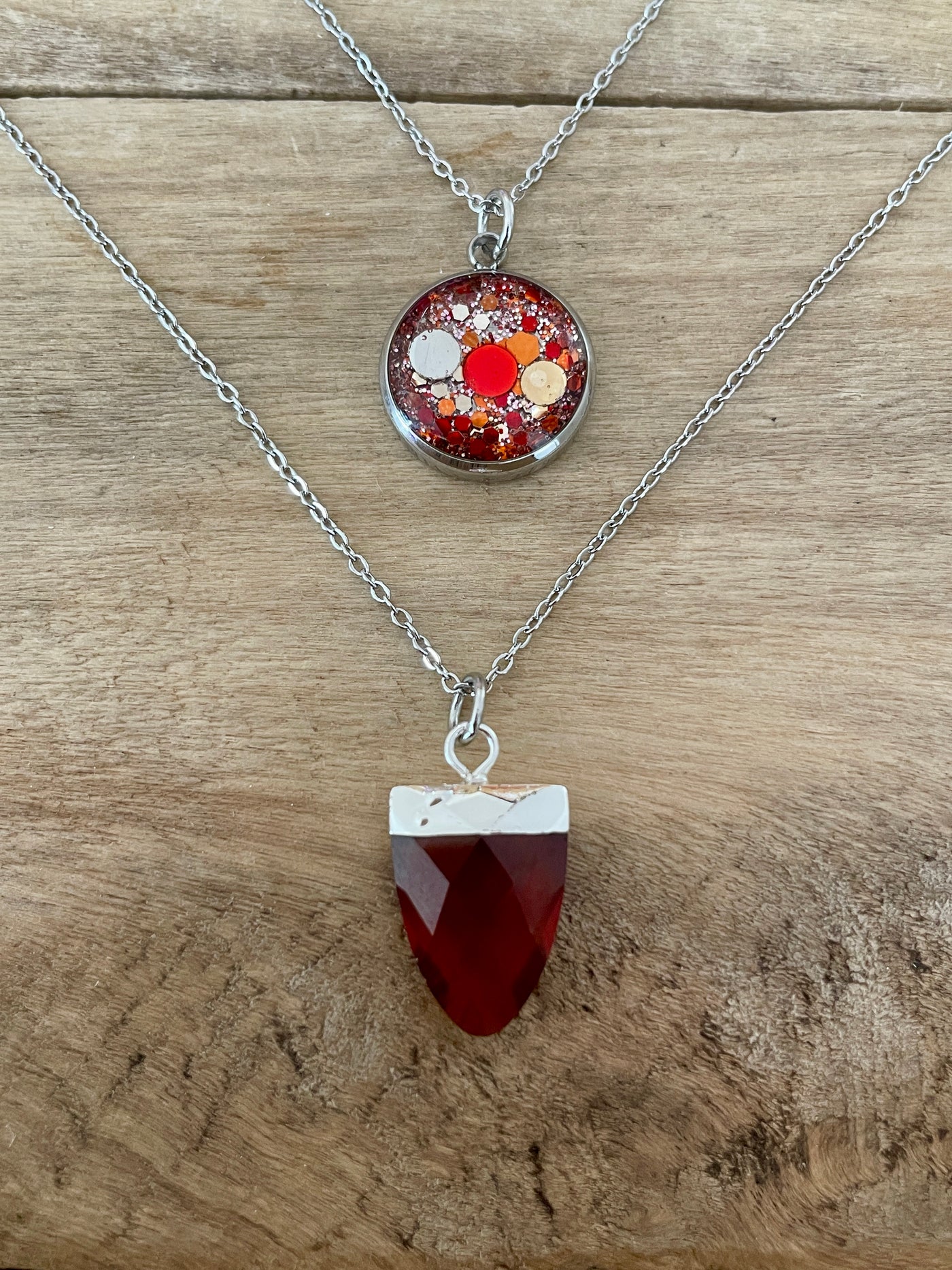 EASYCLIP Argenté GRENAT Hypersensibilité