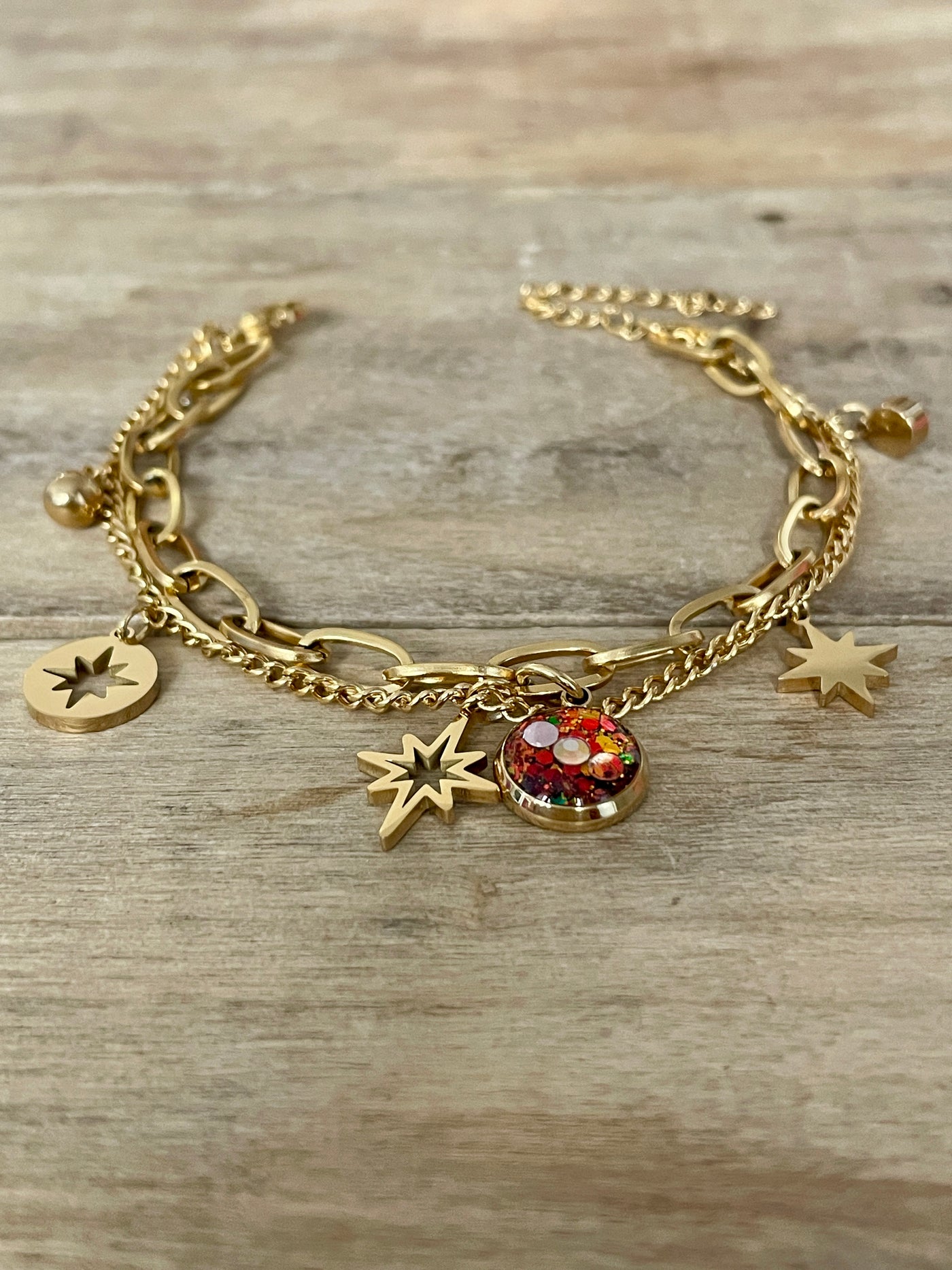 Bracelet doré STELLA Auto-sabotage