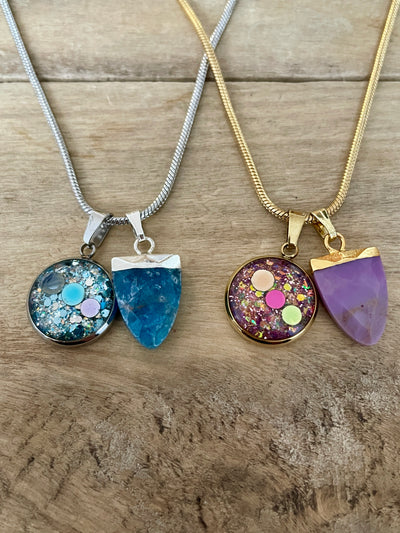 Edition "Fin de cycle" couleur médéore et pierre aléatoire