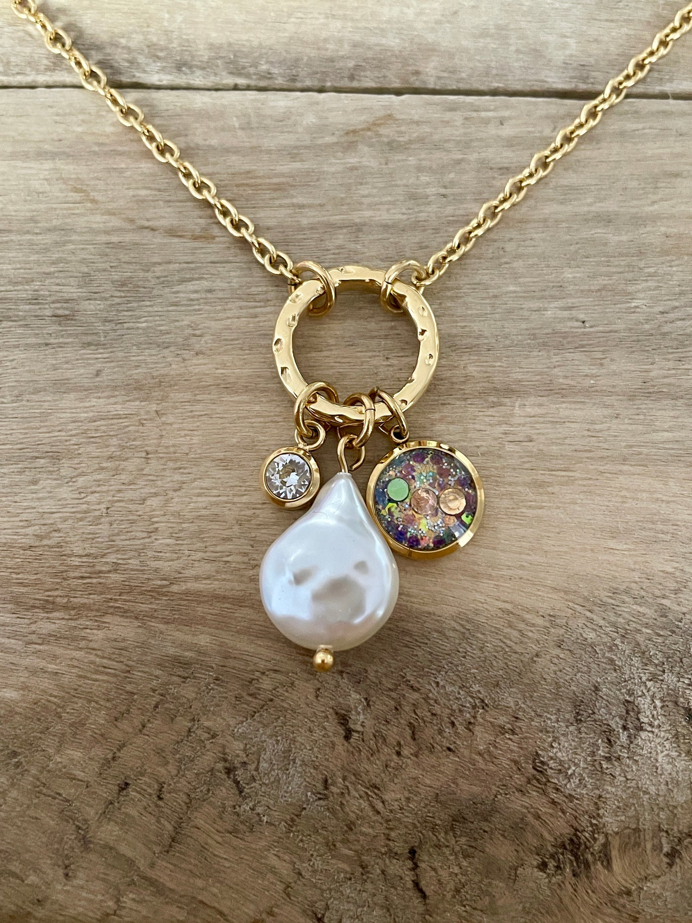 Collier doré CALYPSO Phénix