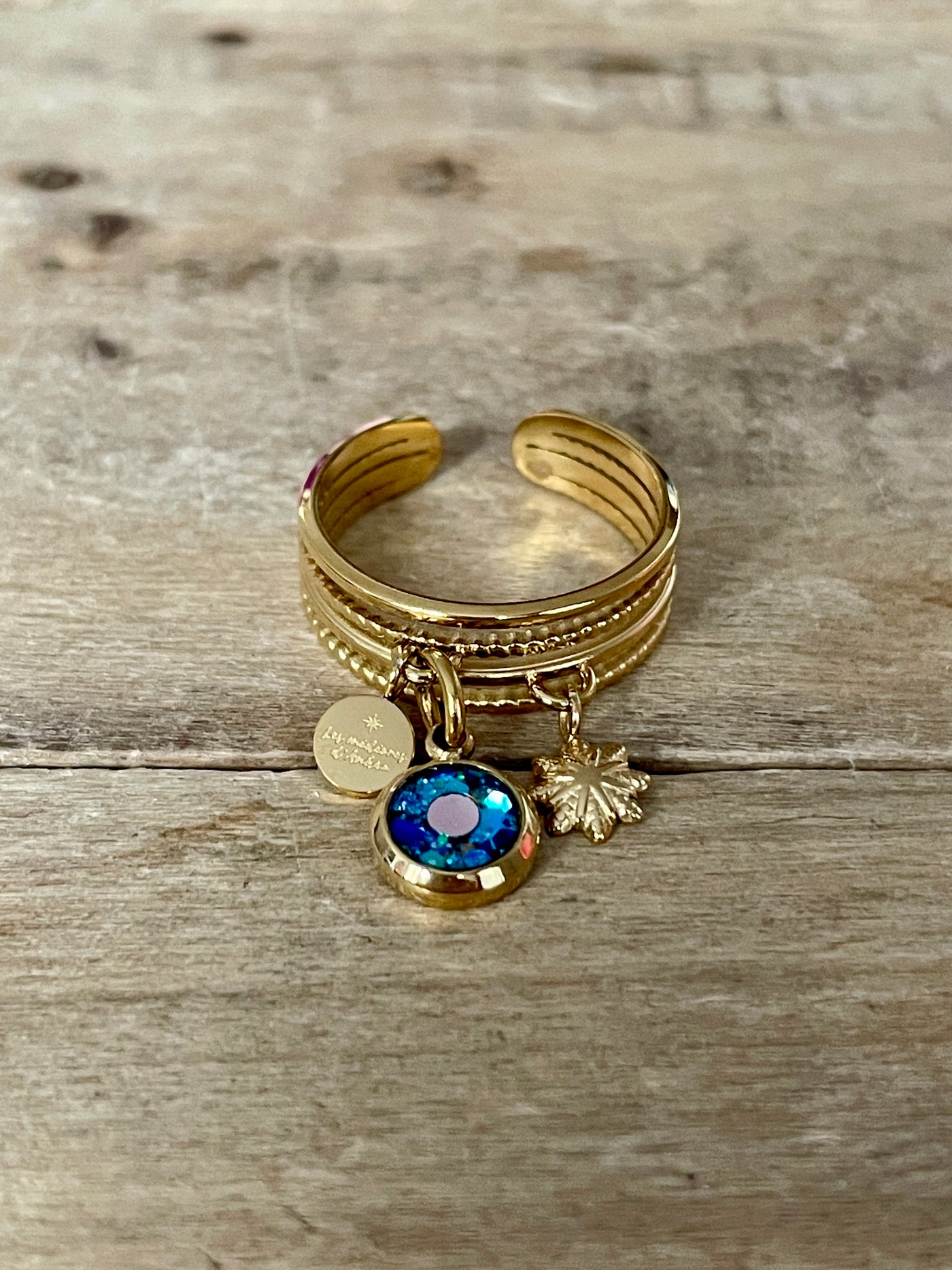 Bague dorée STELLA Deuil