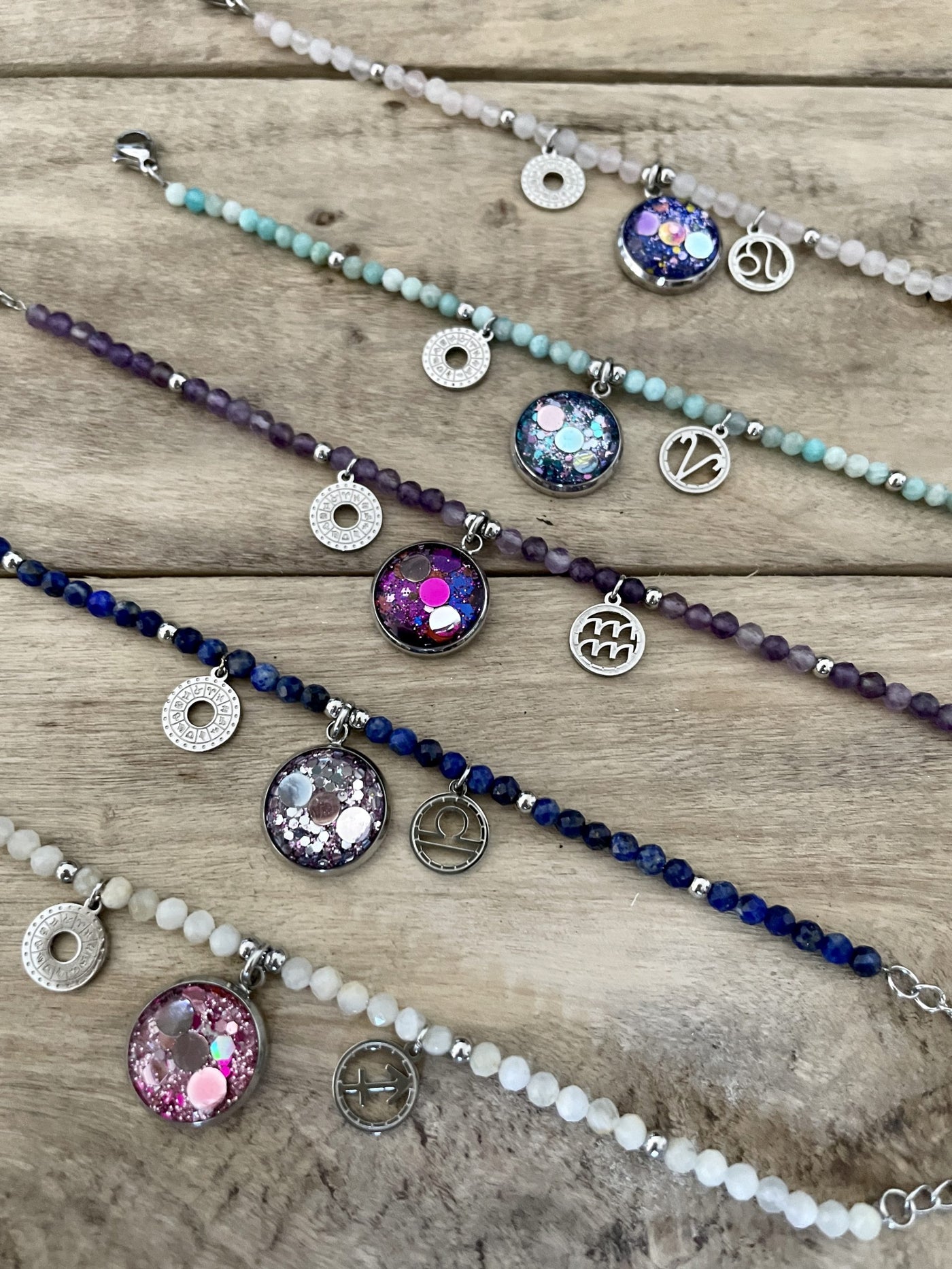 Bracelet argenté ASTRO soin surprise