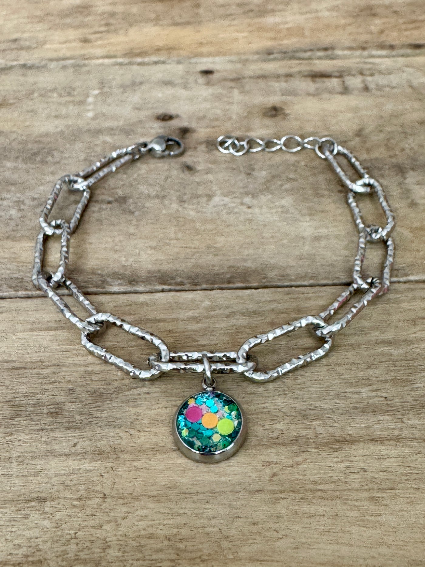 Bracelet argenté Nina Kilos émotionnels