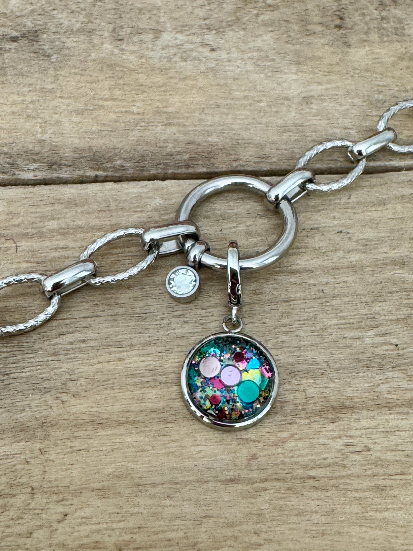 Charm argenté Enfant intérieur (vendu sans bracelet)