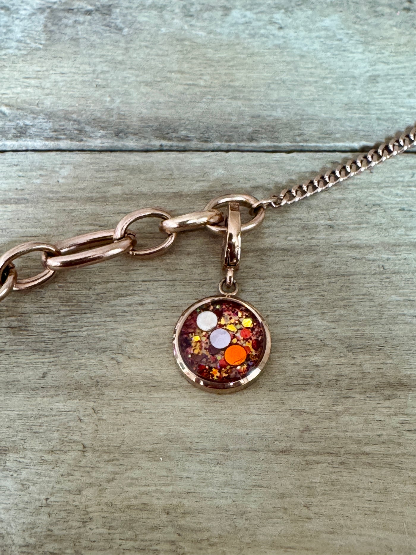 Charm or rose Auto sabotage (vendu sans bracelet)