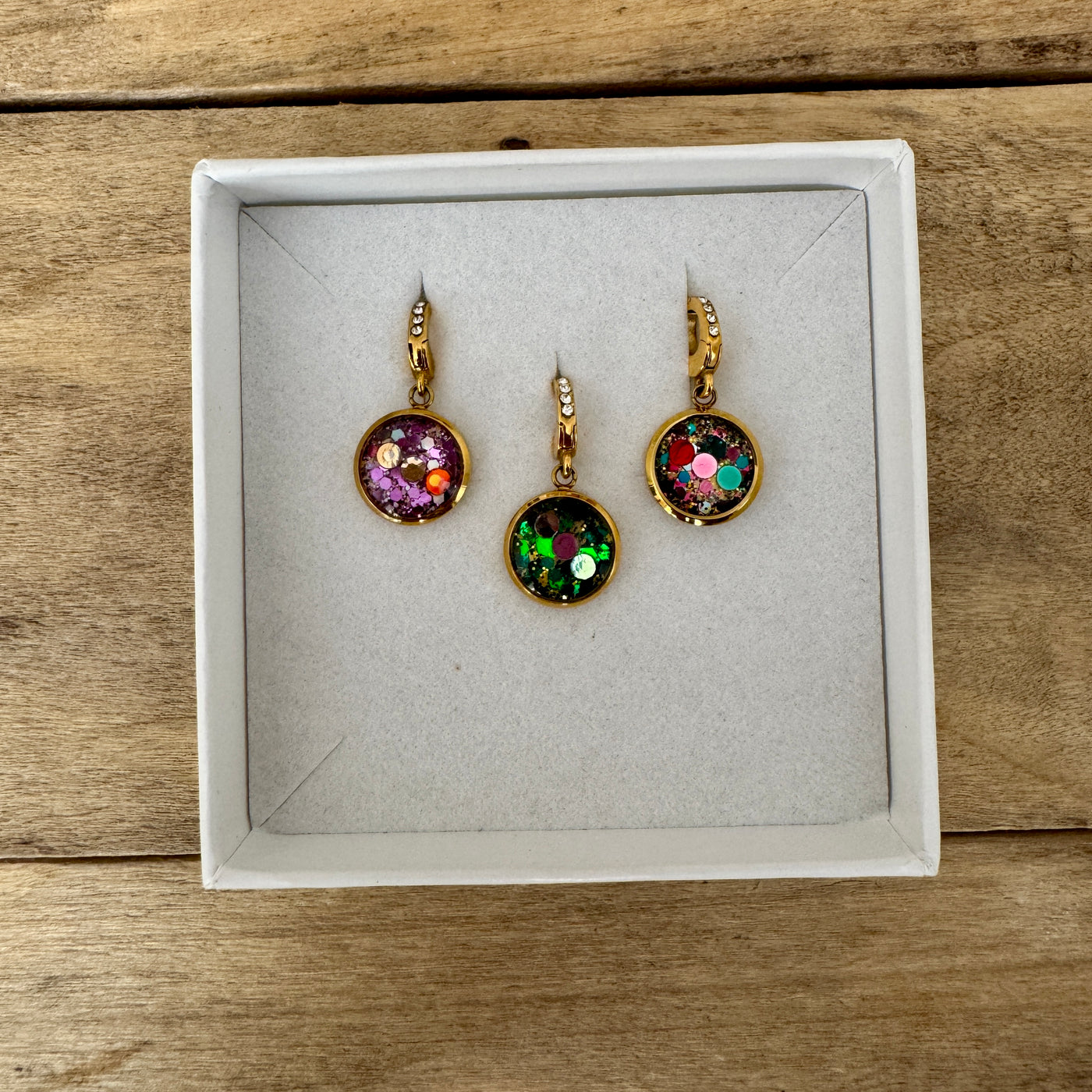 Mini coffret Charms Cristal thématique au choix