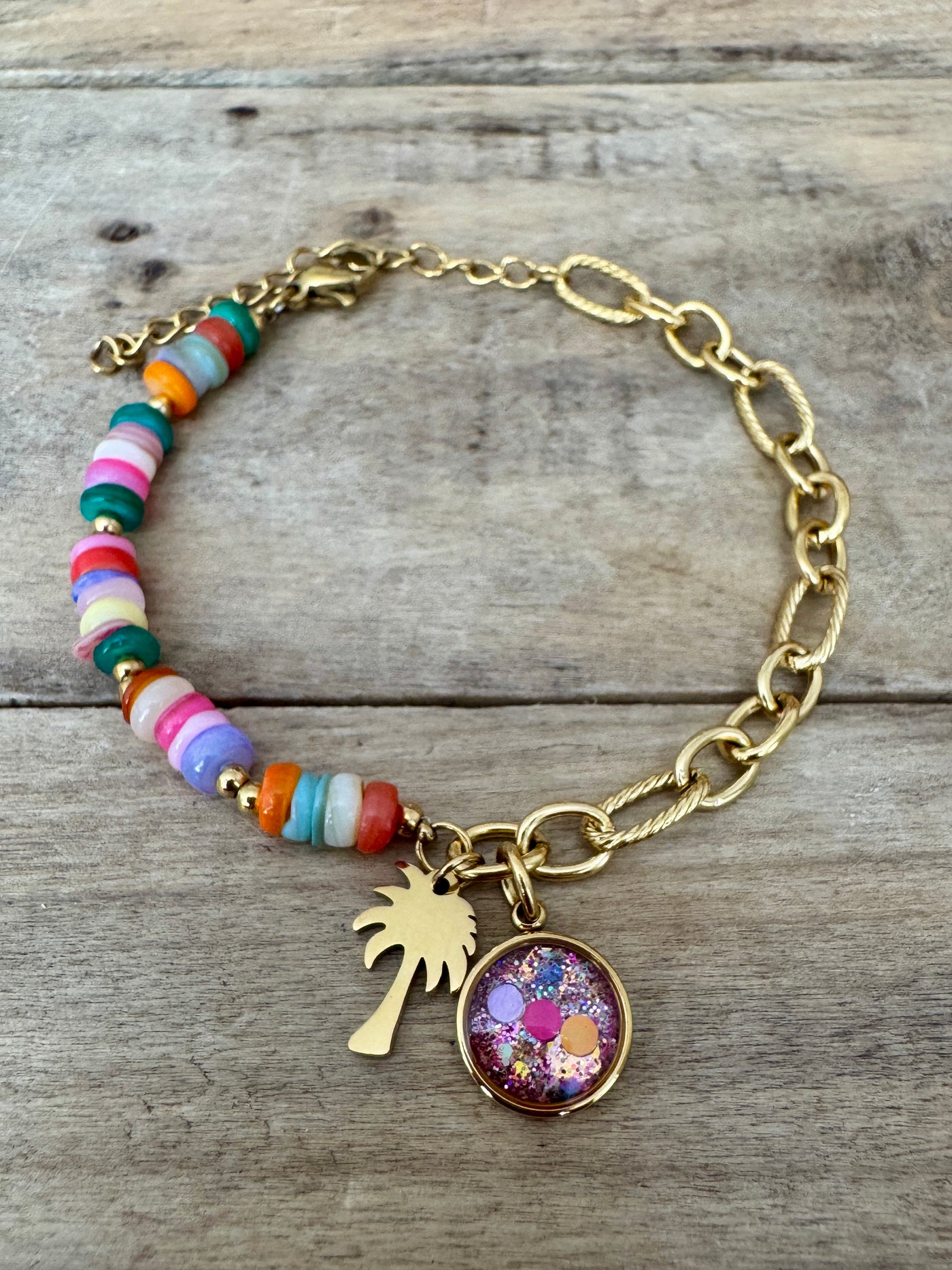 Bracelet doré néon Copa Cabana Confiance en soi