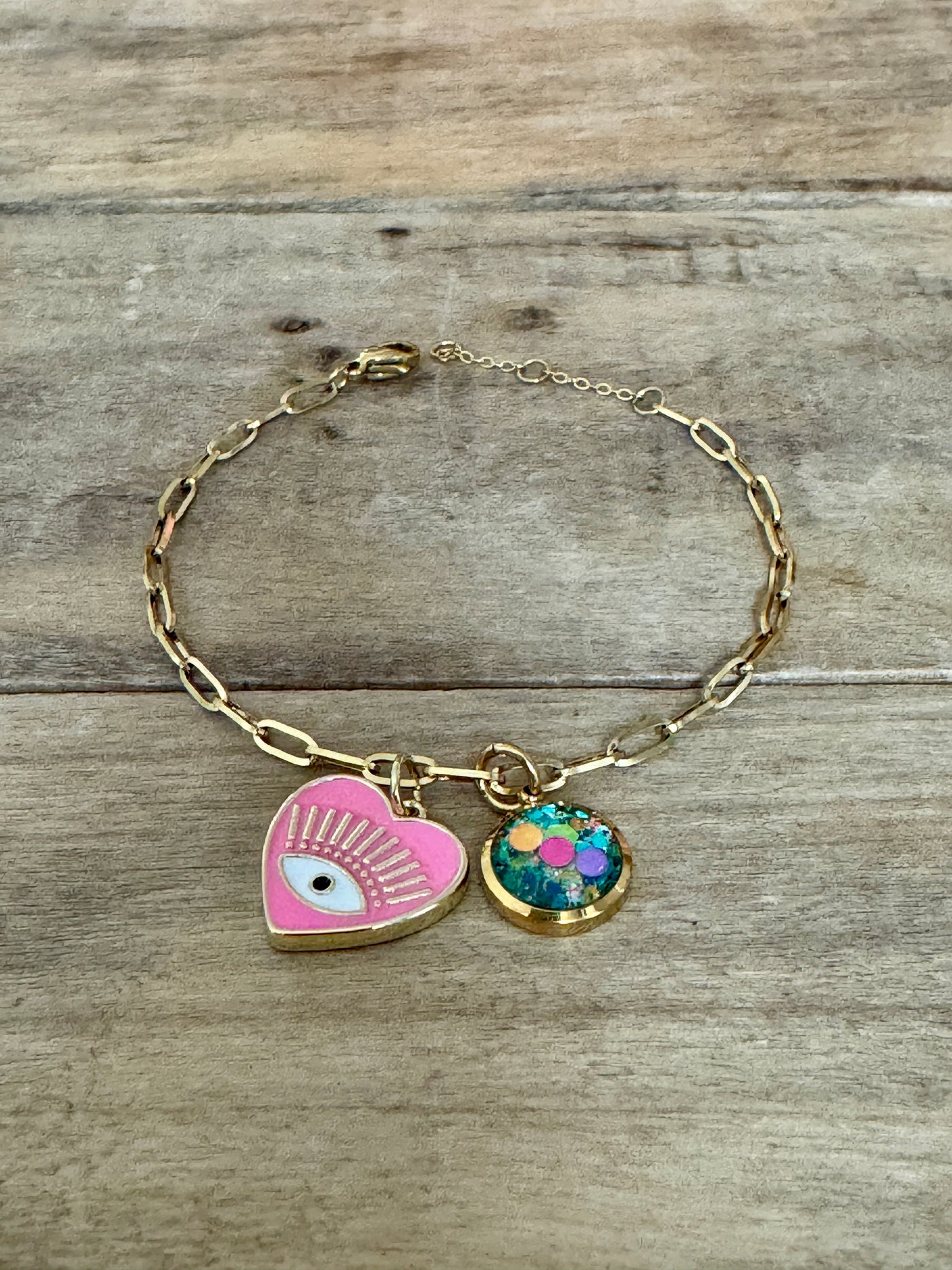 Bracelet doré néon AMALFI Kilos émotionnels