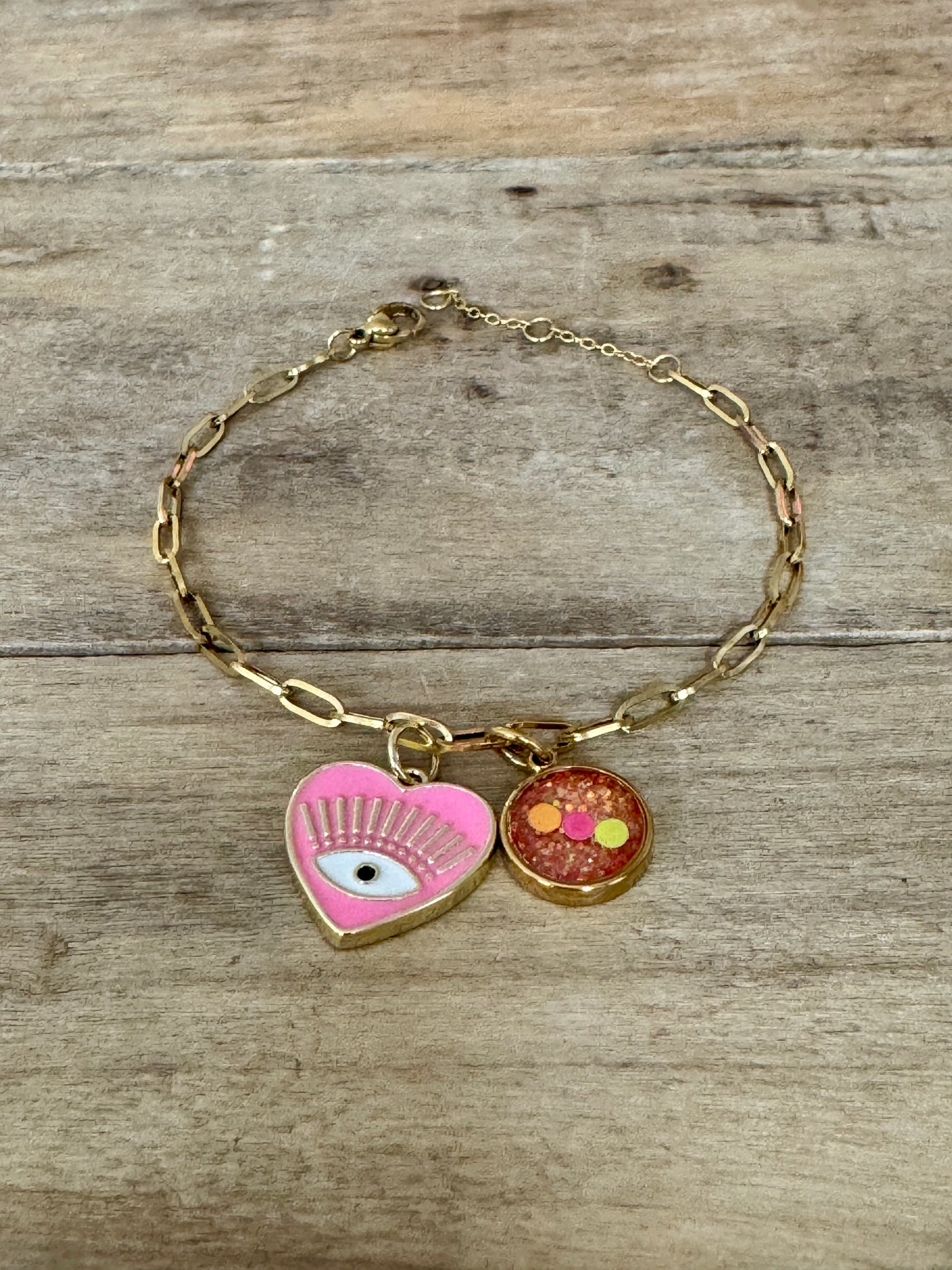 Bracelet doré néon AMALFI Image de soi