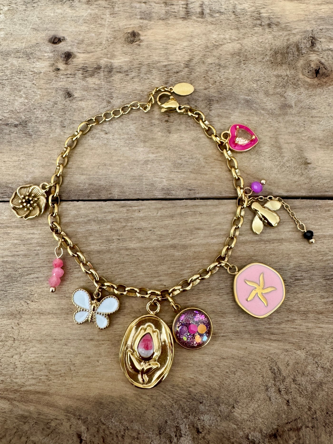 Bracelet doré Copa Cabana Apaisement des émotions