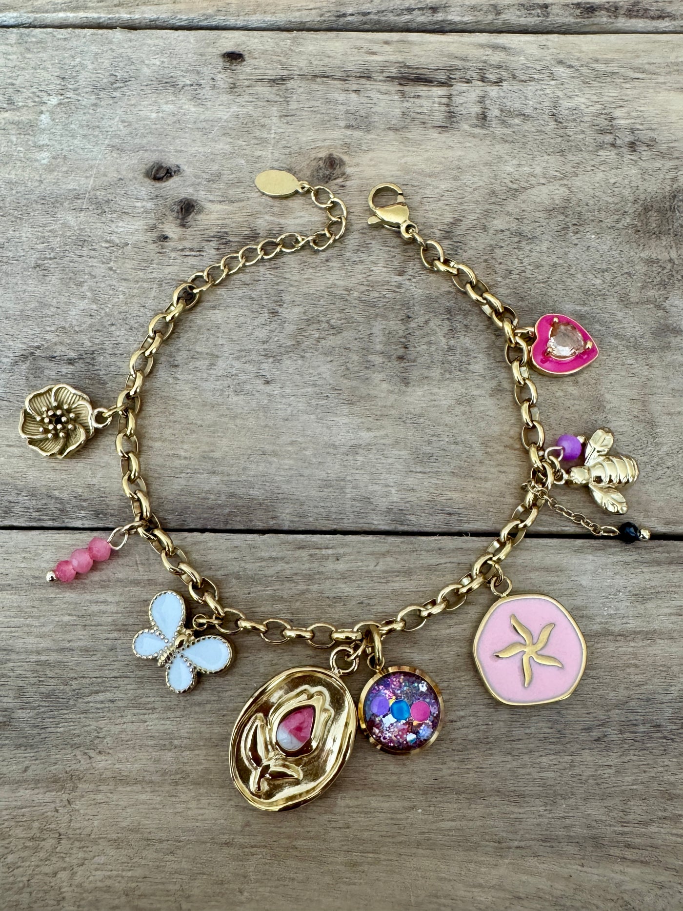 Bracelet doré Copa Cabana Kilos émotionnels