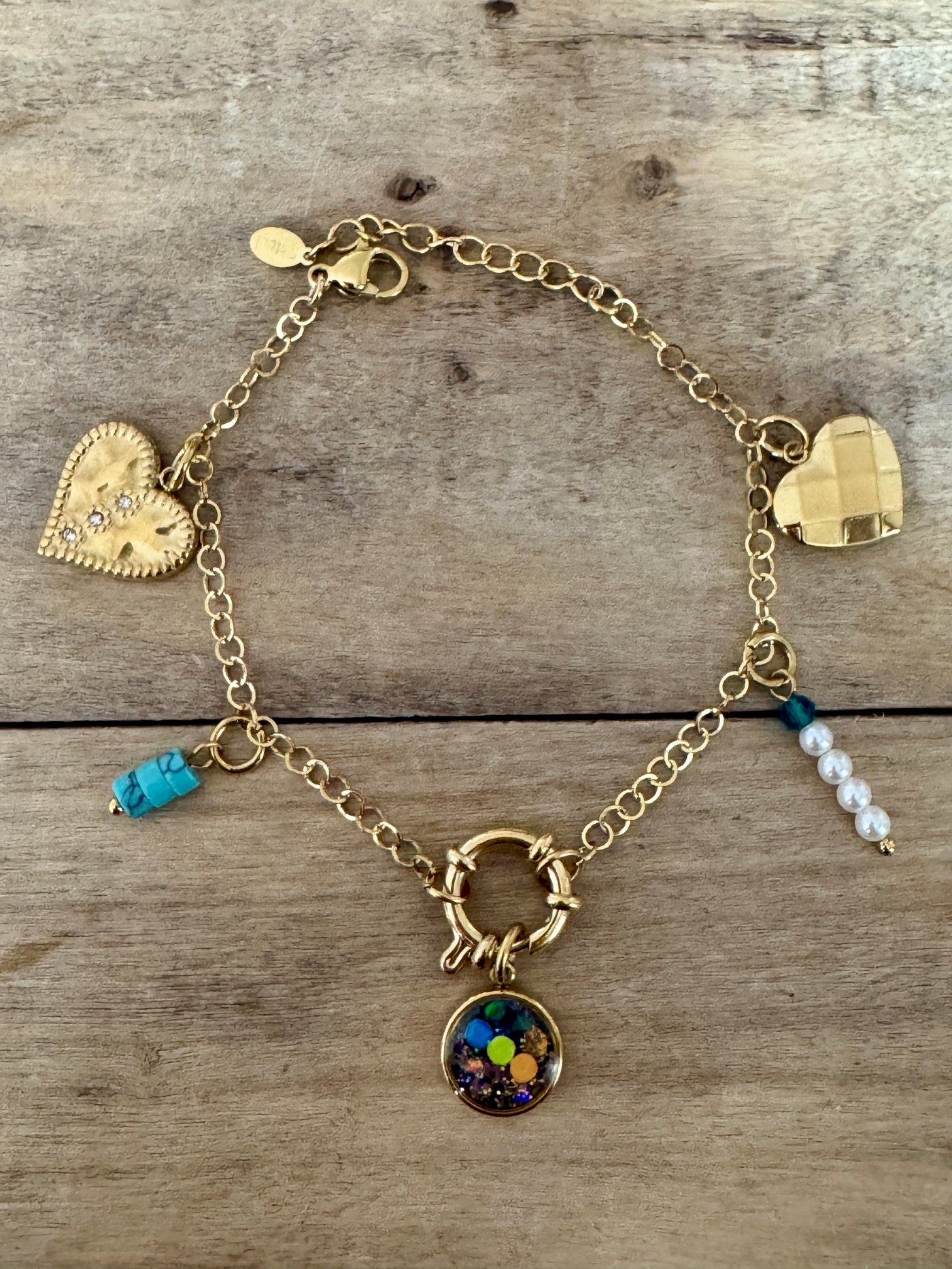 Bracelet doré néon AMALFI Hypersensibilité