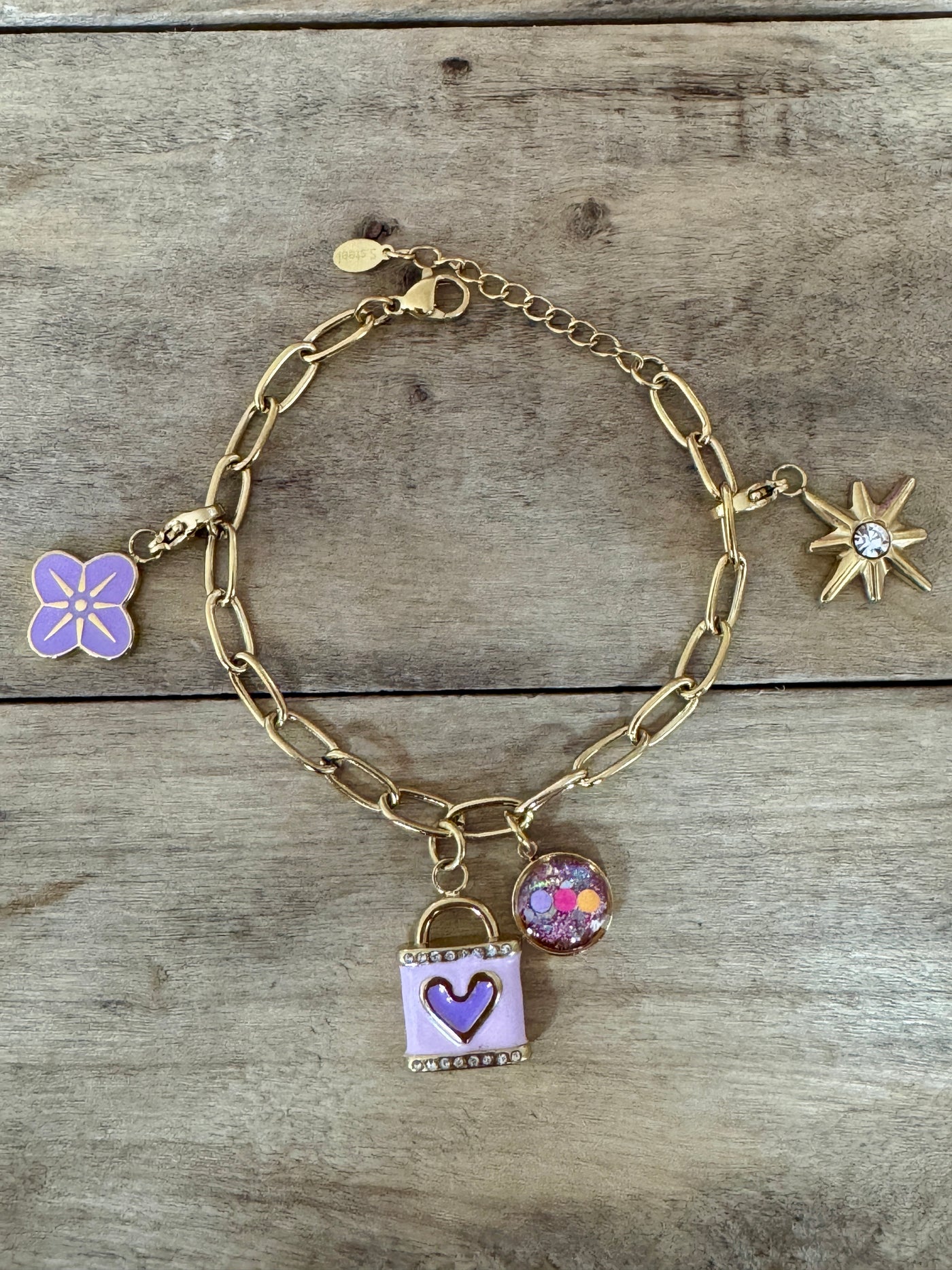 Bracelet doré néon AMALFI Crise éotionnelle