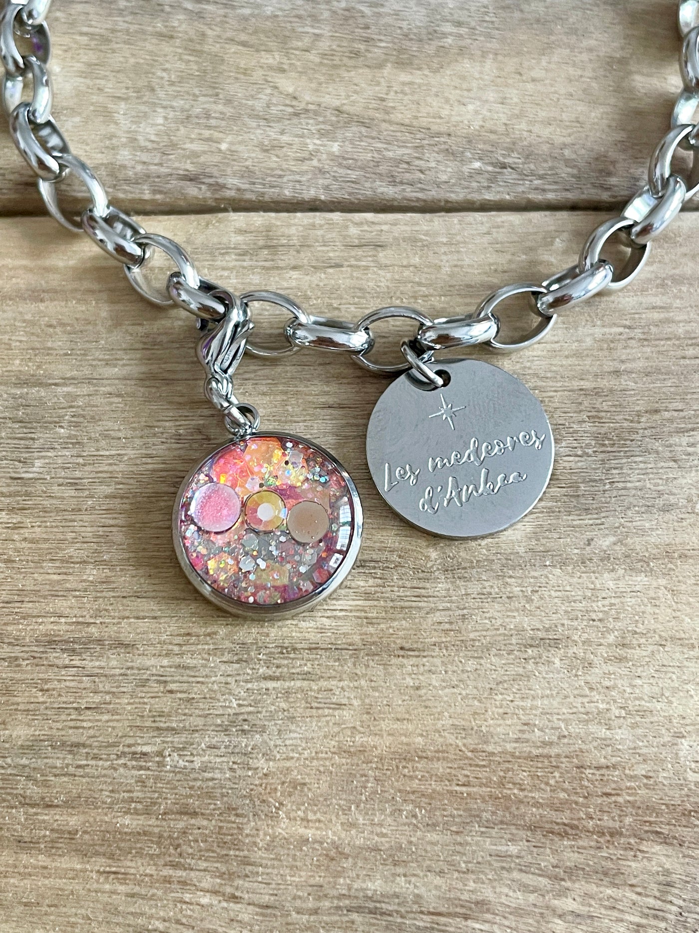 Silver Medeore ALIGNMENT MISSION OF LIFE charm (charm sold alone)