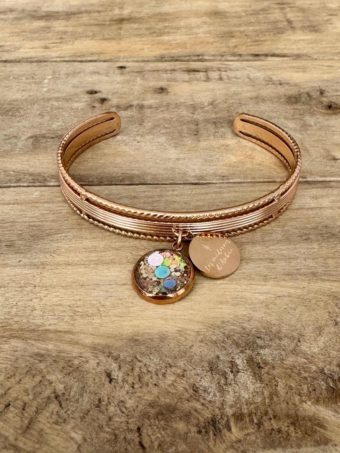 Bracelet ALMA or rose Kilos émotionnels