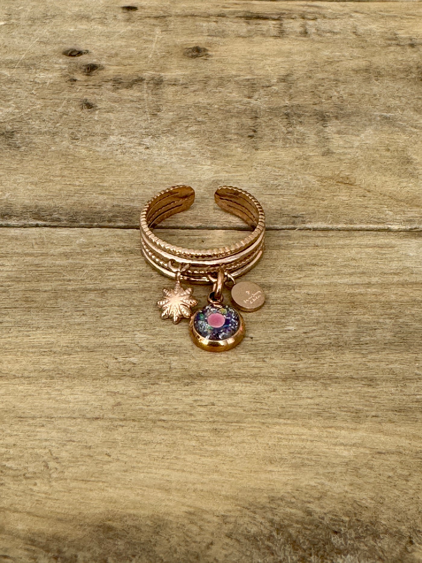 Bague or rose STELLA Kilos émotionnels