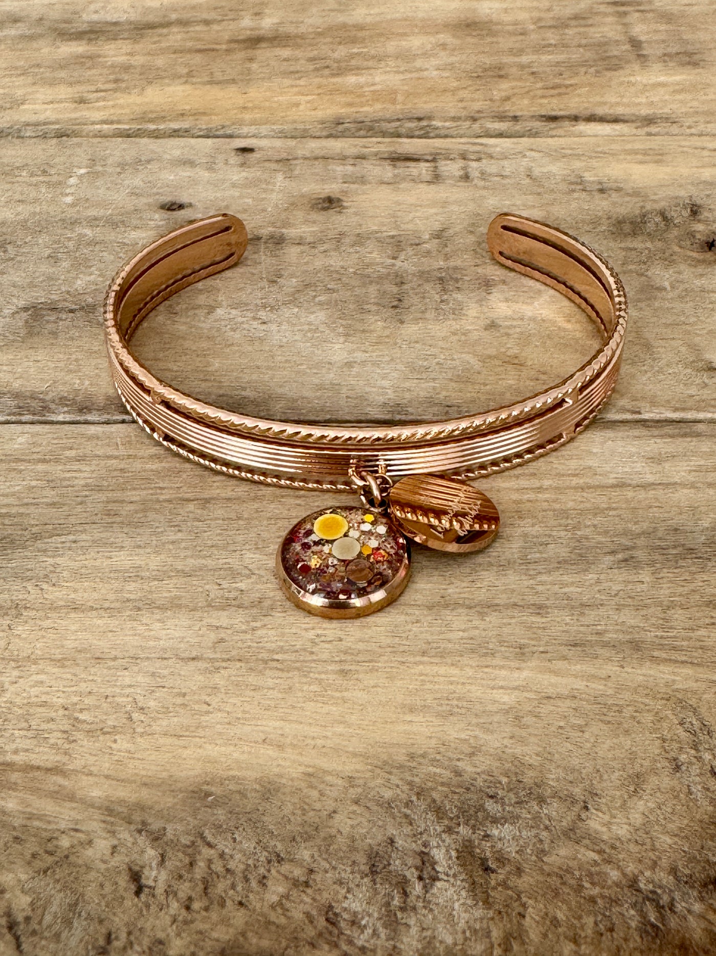 Bracelet ALMA or rose Féminin sacré