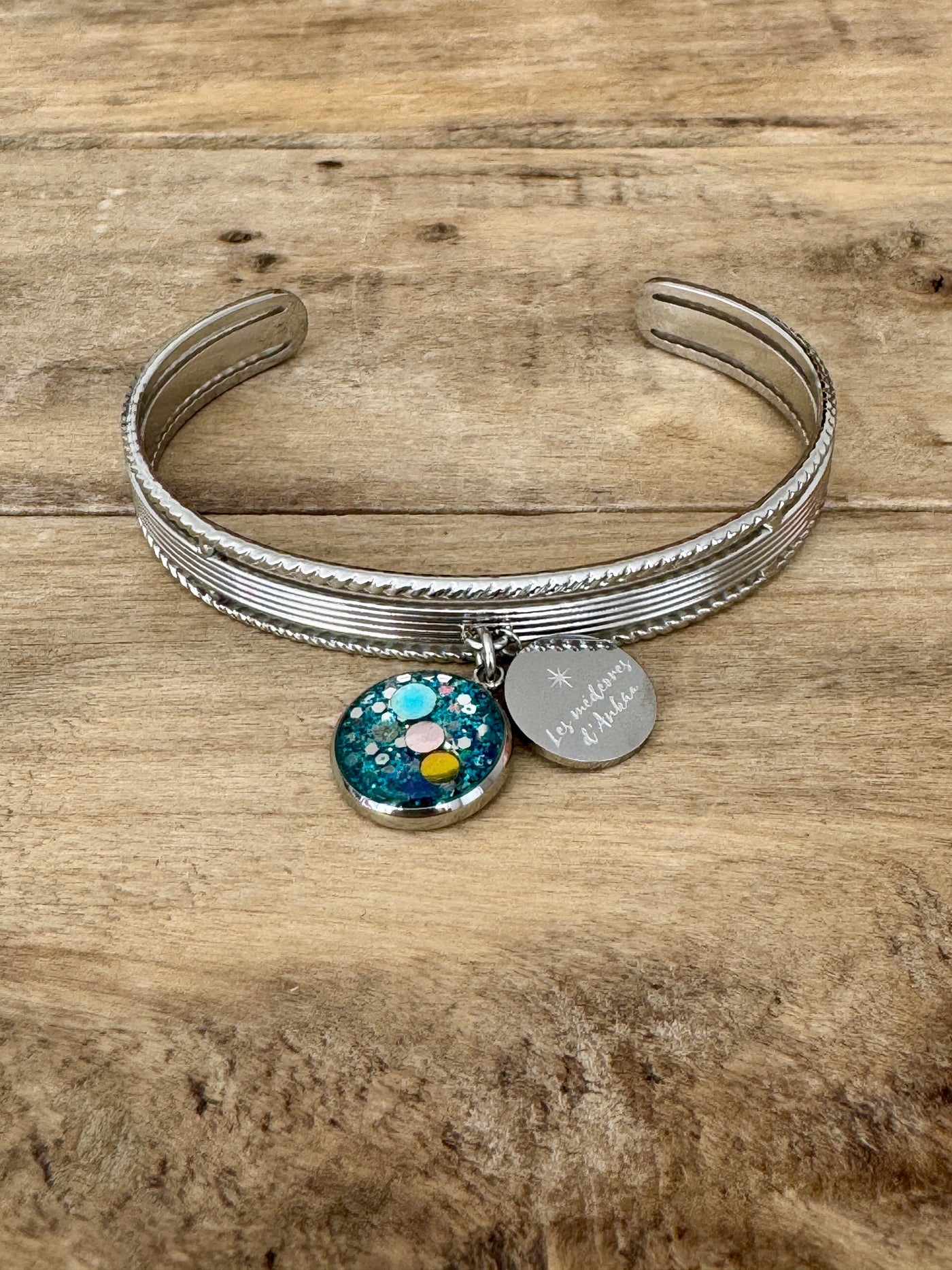 Bracelet argenté ALMA Je mérite