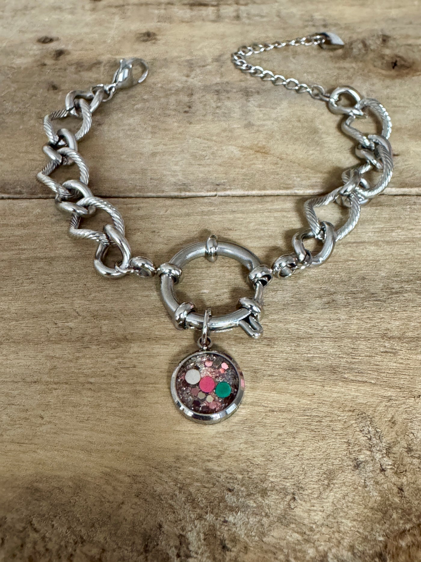 Bracelet argenté CALYPSO Post-partum