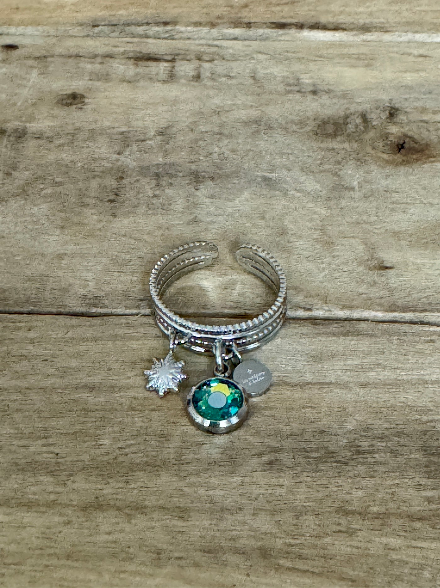 Bague argentée STELLA Relation au père
