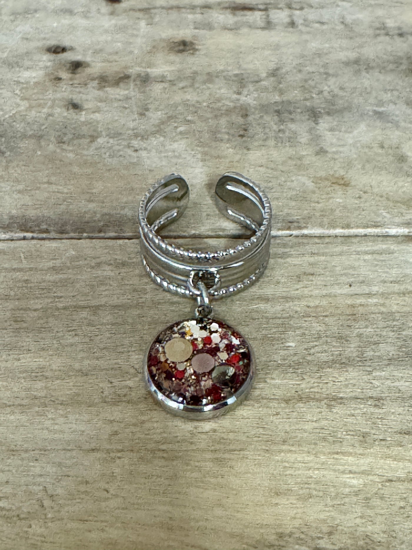 Bague argentée ALMA Canalisation et intuition