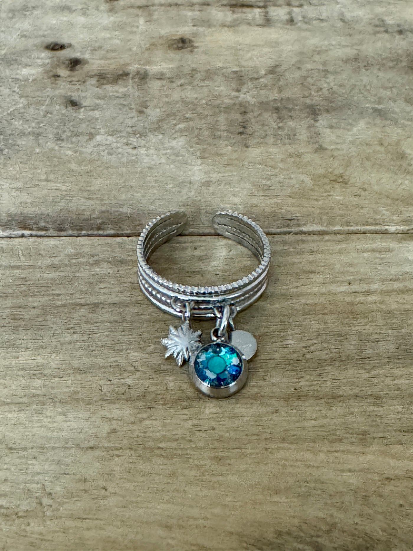 Bague argentée STELLA Deuil